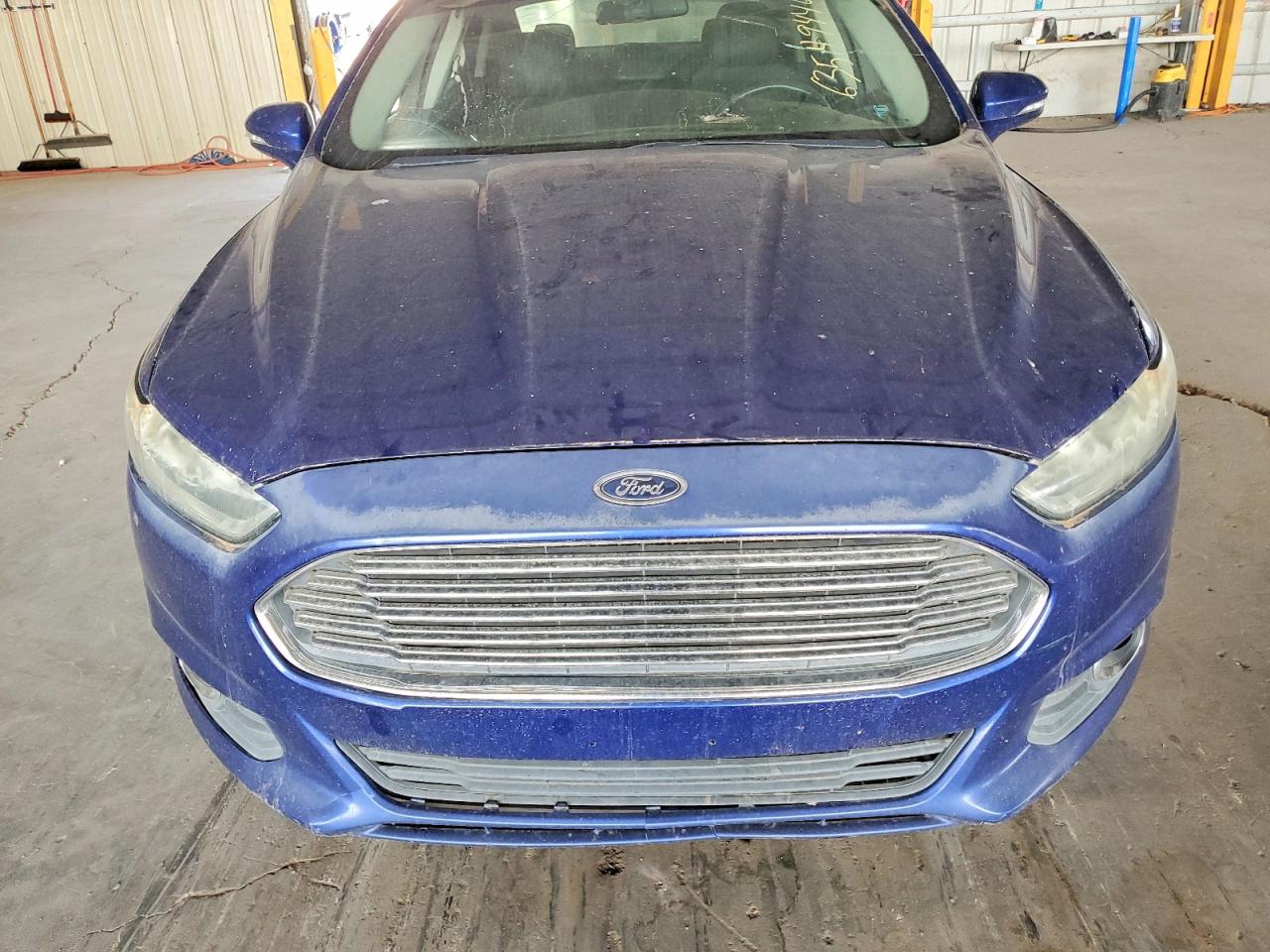 2013 Ford Fusion Se Синий vin: 3FA6P0HR9DR134137