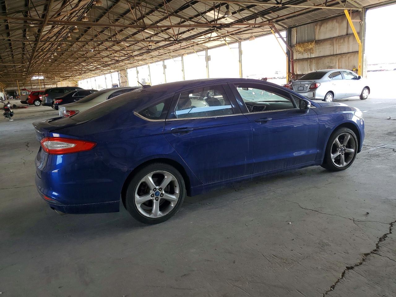 2013 Ford Fusion Se Синий vin: 3FA6P0HR9DR134137