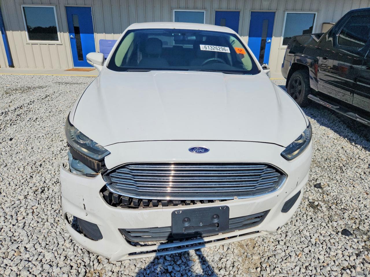 2013 Ford Fusion Se White vin: 3FA6P0HR9DR165582