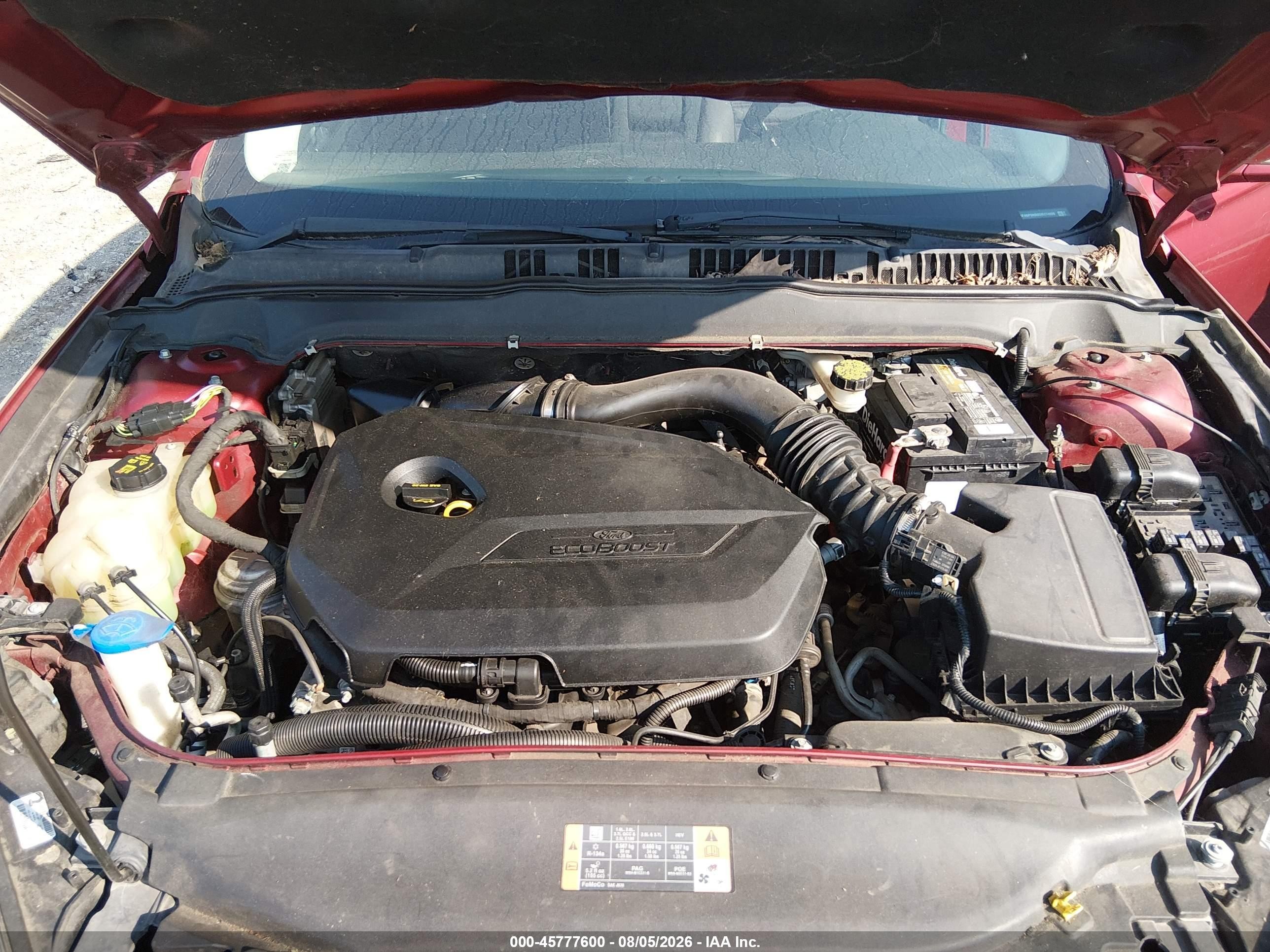 2013 Ford Fusion Se Red vin: 3FA6P0HR9DR174699