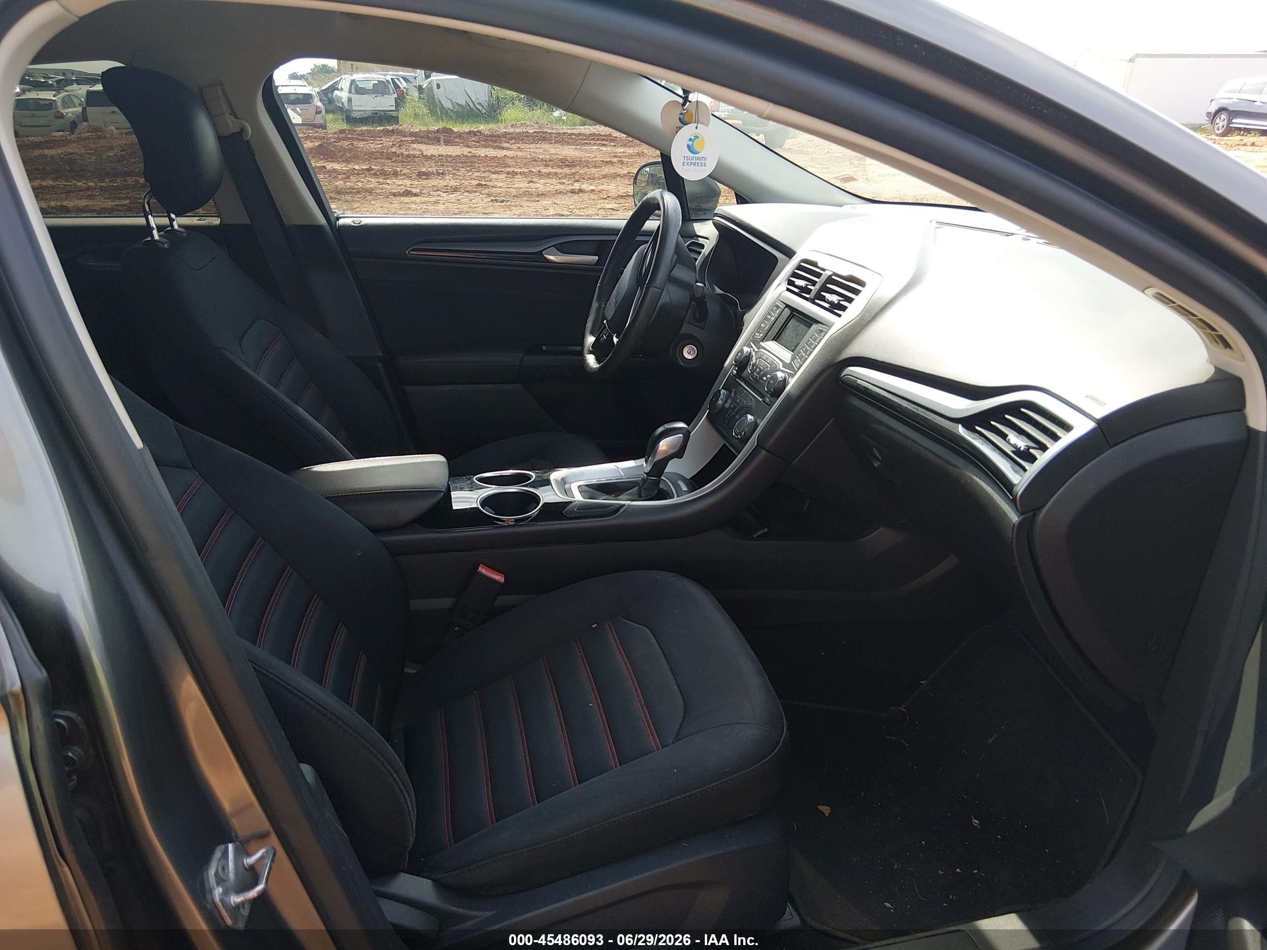2013 Ford Fusion Se Gray vin: 3FA6P0HR9DR201576