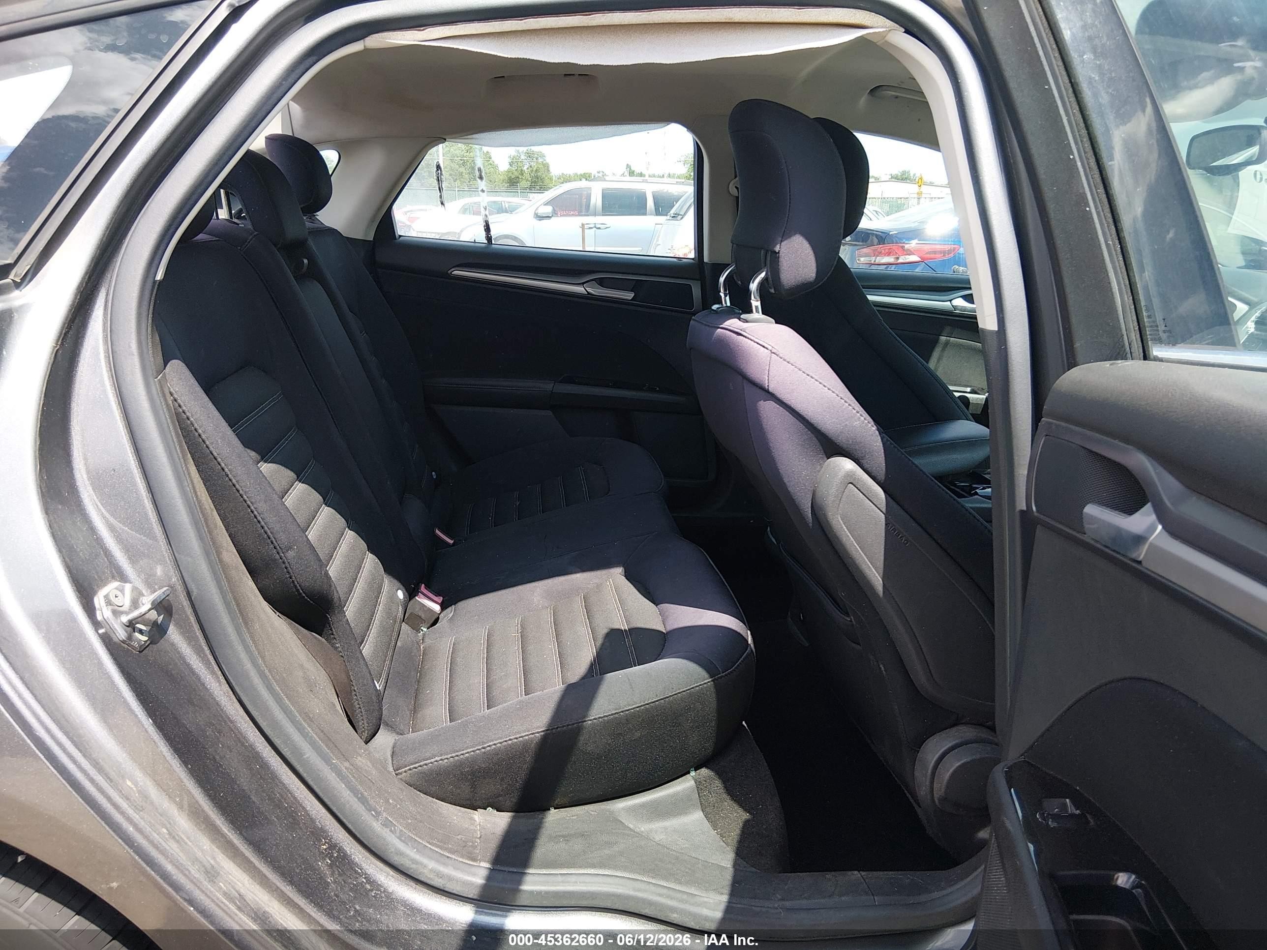 2013 Ford Fusion Se Gray vin: 3FA6P0HR9DR247683