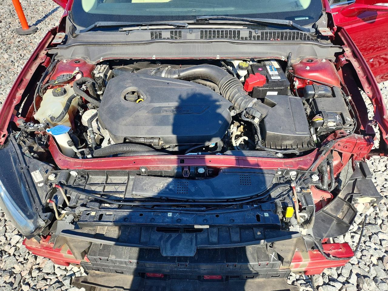 2013 Ford Fusion Se Red vin: 3FA6P0HR9DR266332