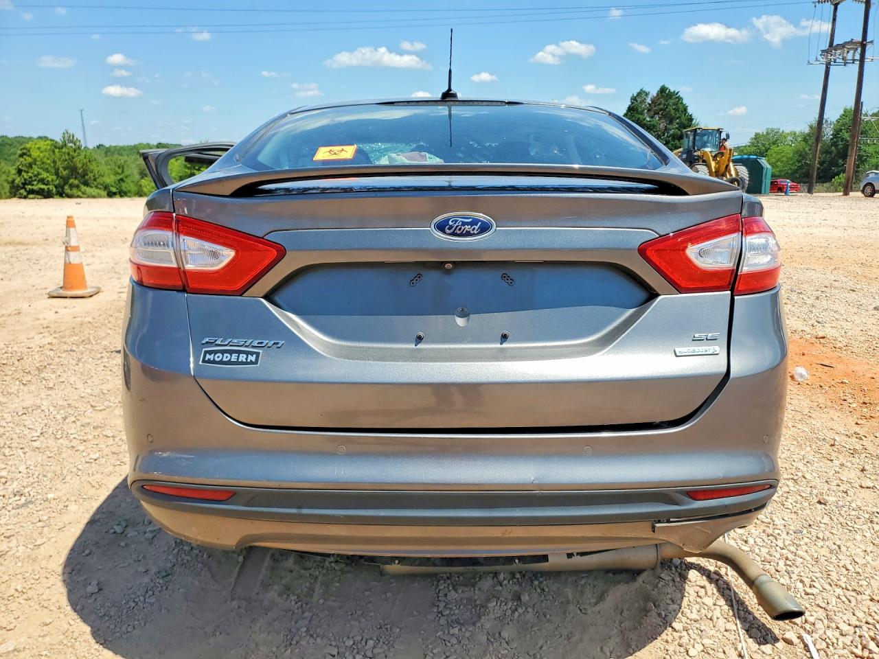 2013 Ford Fusion Se Серый vin: 3FA6P0HR9DR271370