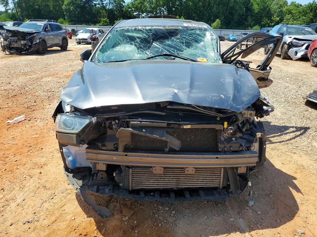 2013 Ford Fusion Se Серый vin: 3FA6P0HR9DR271370