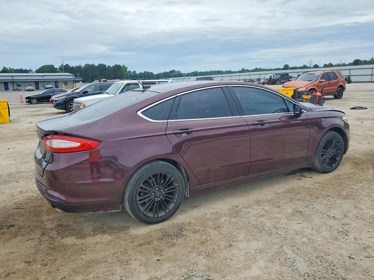 2013 Ford Fusion Se Maroon vin: 3FA6P0HR9DR302228