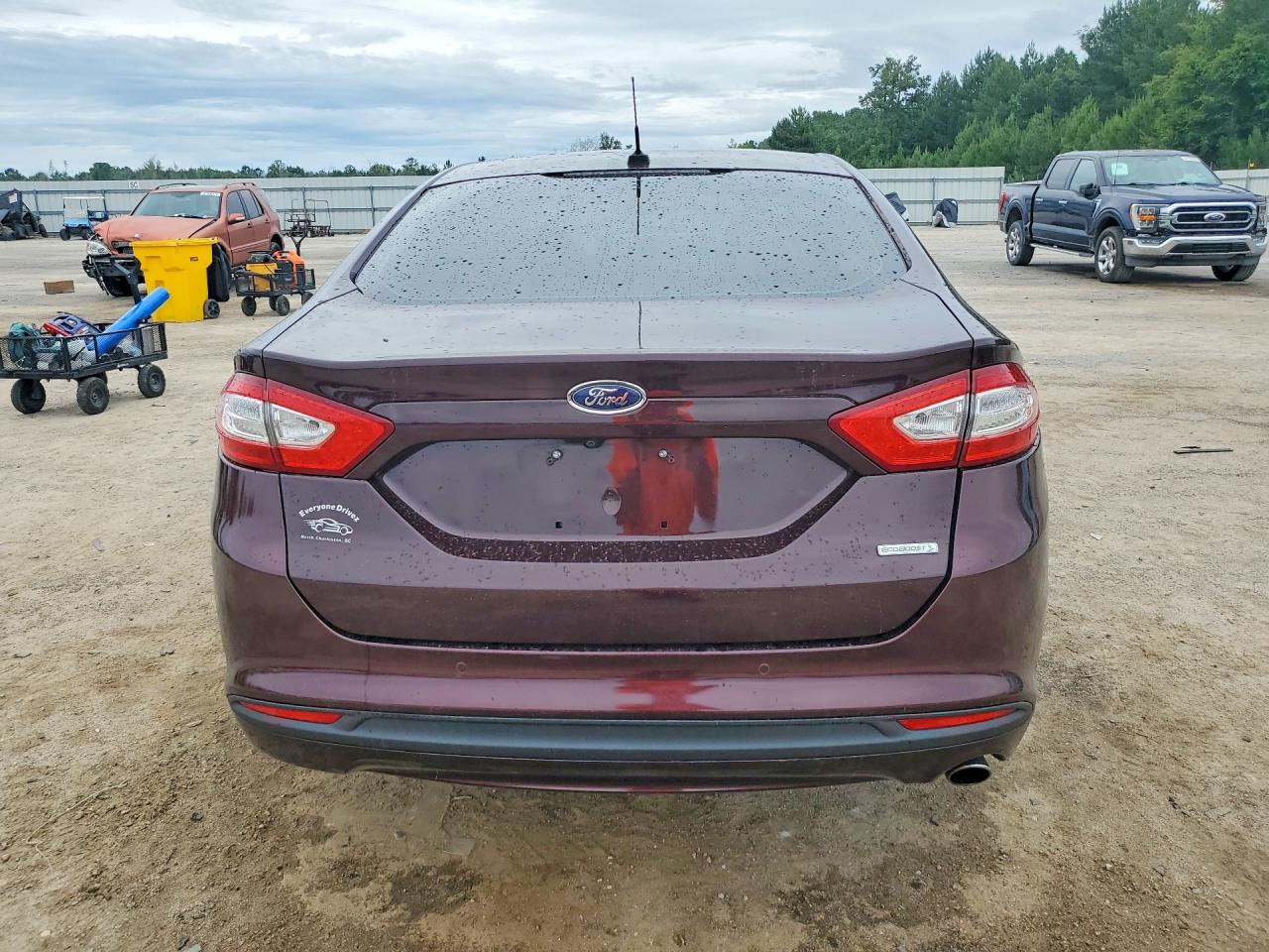 2013 Ford Fusion Se Maroon vin: 3FA6P0HR9DR302228