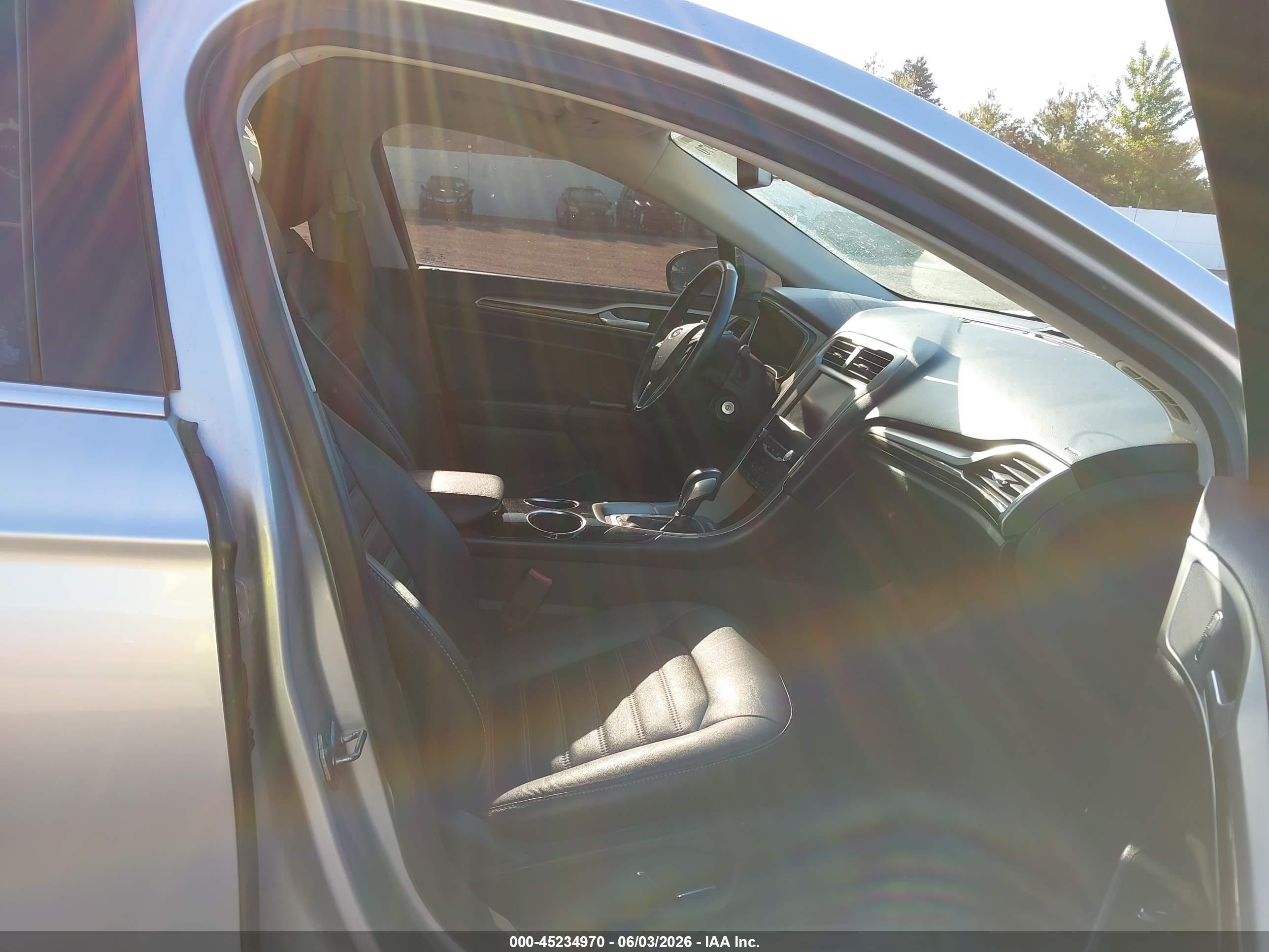 2013 Ford Fusion Se Silver vin: 3FA6P0HR9DR309213