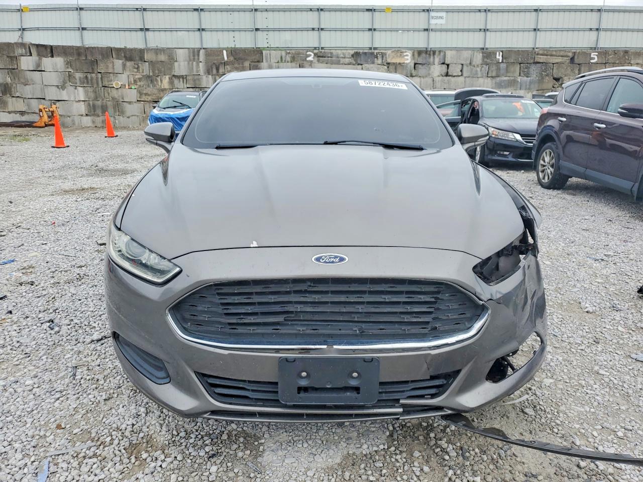 2013 Ford Fusion Se Gray vin: 3FA6P0HR9DR340395
