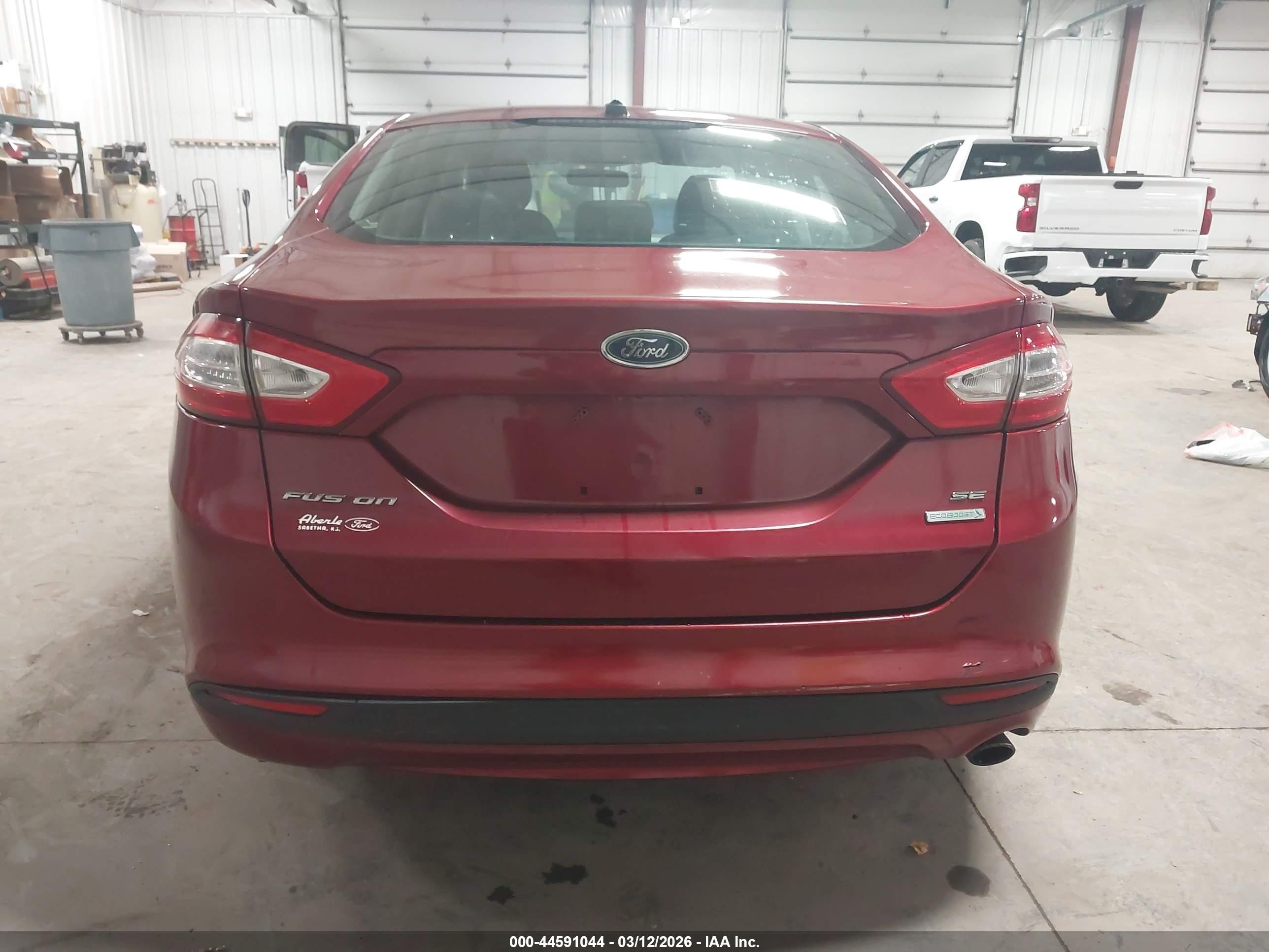 2013 Ford Fusion Se Red vin: 3FA6P0HR9DR379004