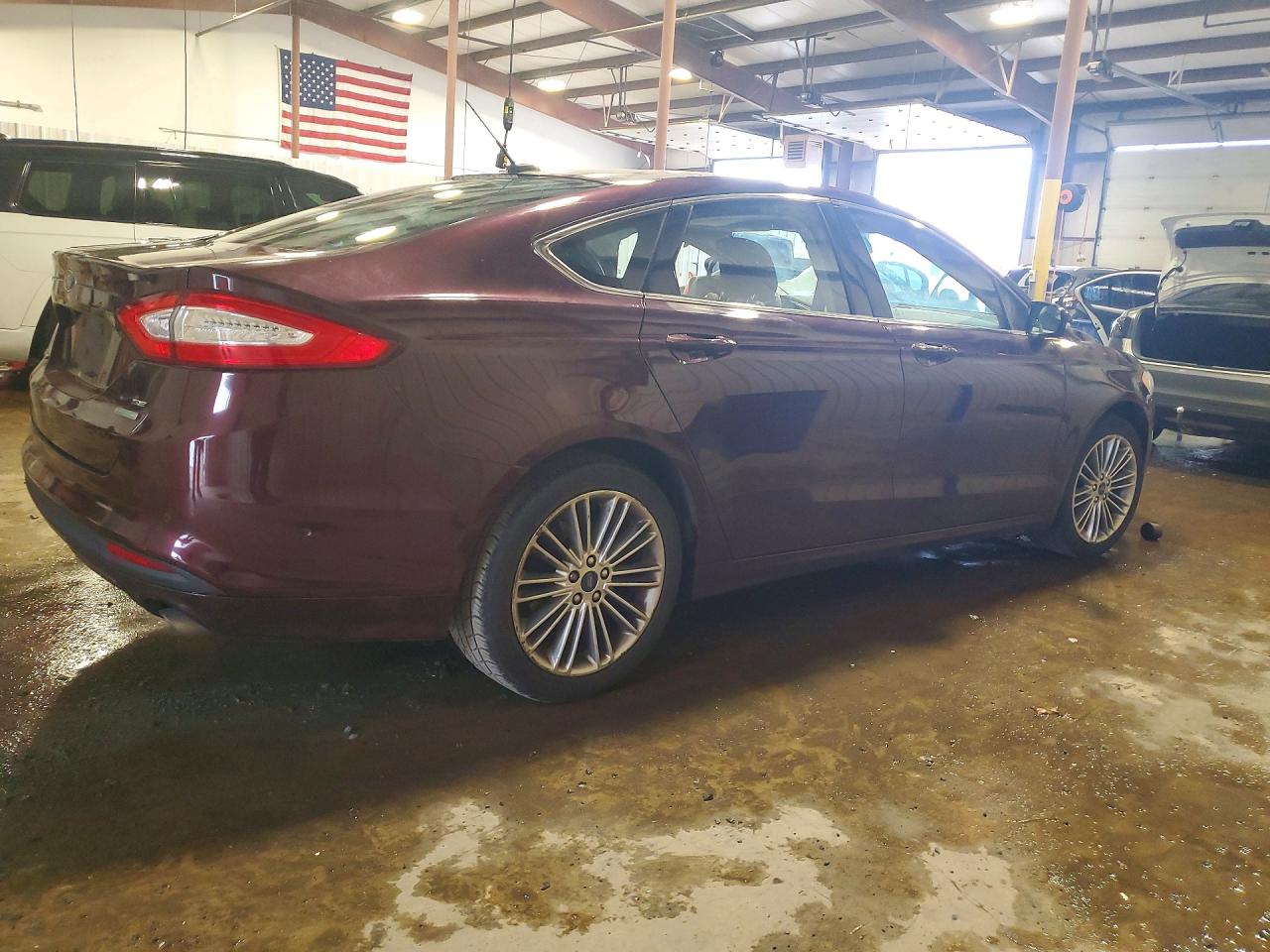 2013 Ford Fusion Se Purple vin: 3FA6P0HR9DR381870
