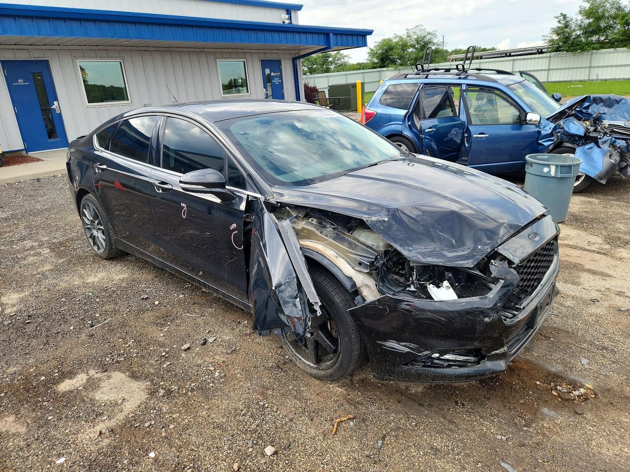 2014 Ford Fusion Se Черный vin: 3FA6P0HR9ER298747