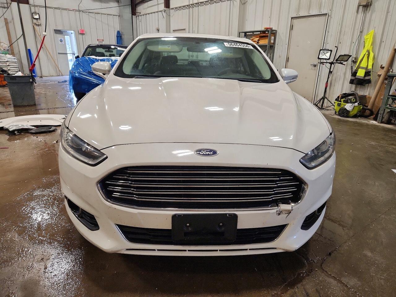 2013 Ford Fusion Se White vin: 3FA6P0HRXDR106315
