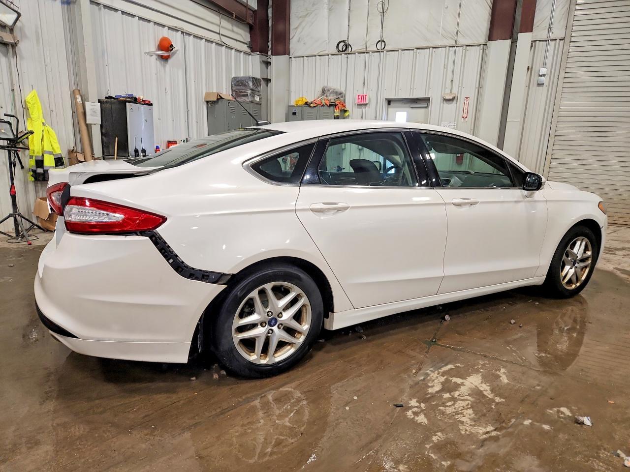 2013 Ford Fusion Se White vin: 3FA6P0HRXDR106315
