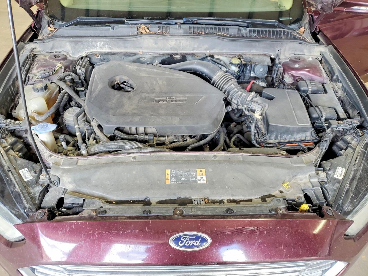 2013 Ford Fusion Se Burgundy vin: 3FA6P0HRXDR150167