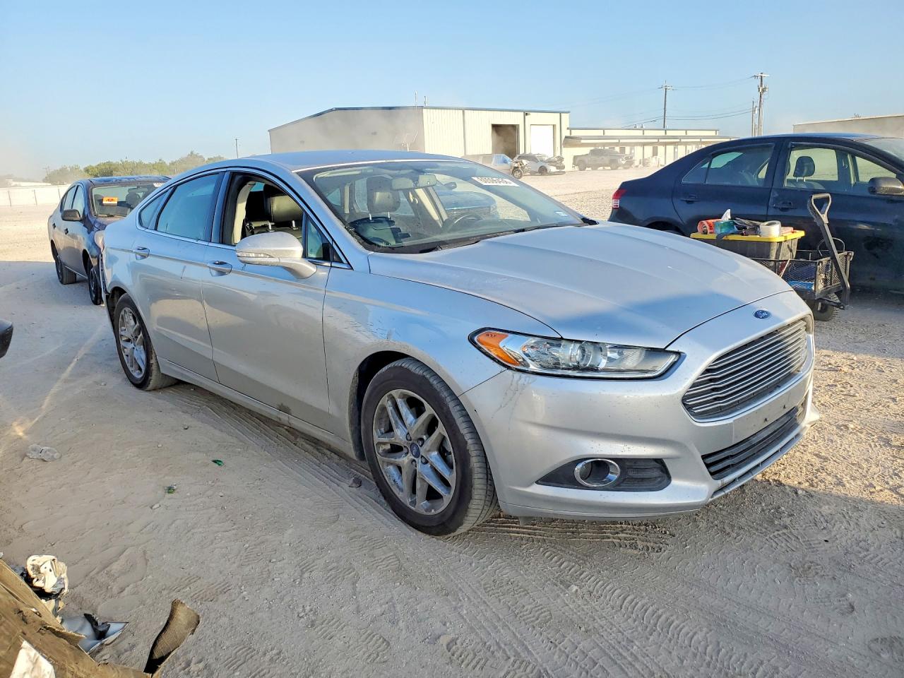 2013 Ford Fusion Se Серебряный vin: 3FA6P0HRXDR170323
