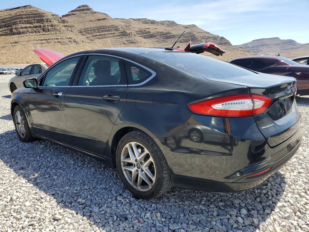 2013 Ford Fusion Se Black vin: 3FA6P0HRXDR185159
