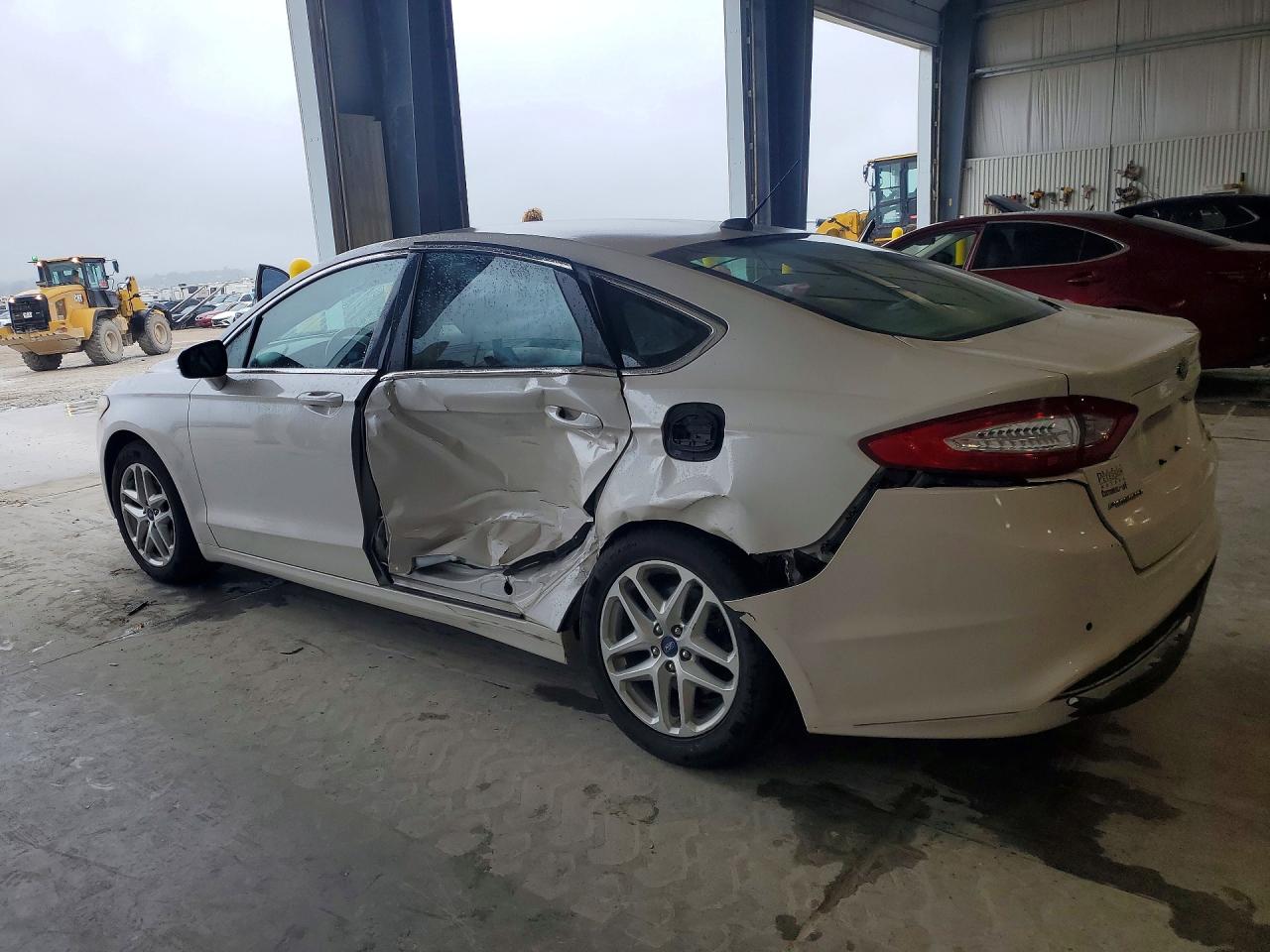 2013 Ford Fusion Se White vin: 3FA6P0HRXDR192161