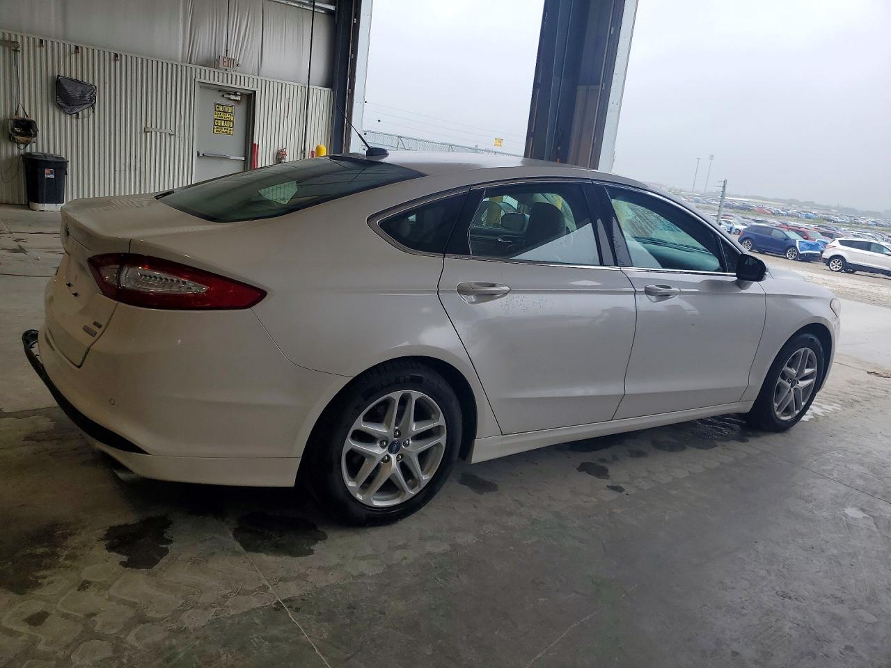2013 Ford Fusion Se White vin: 3FA6P0HRXDR192161
