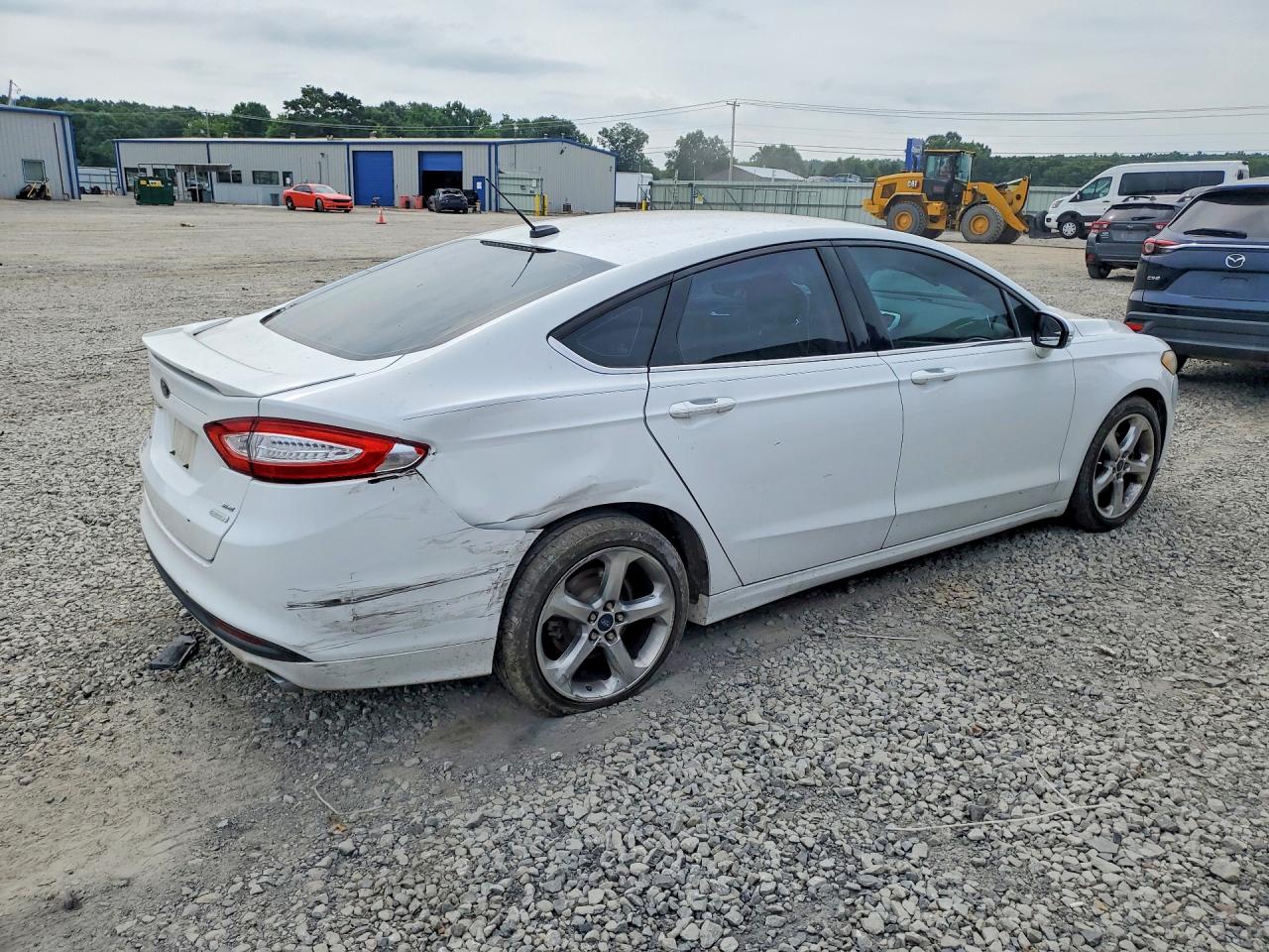 2013 Ford Fusion Se White vin: 3FA6P0HRXDR201277