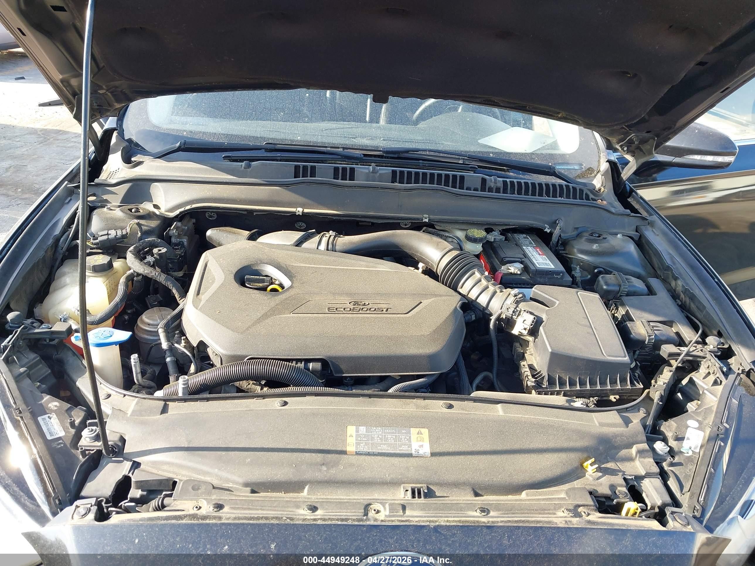 2013 Ford Fusion Se Black vin: 3FA6P0HRXDR204468