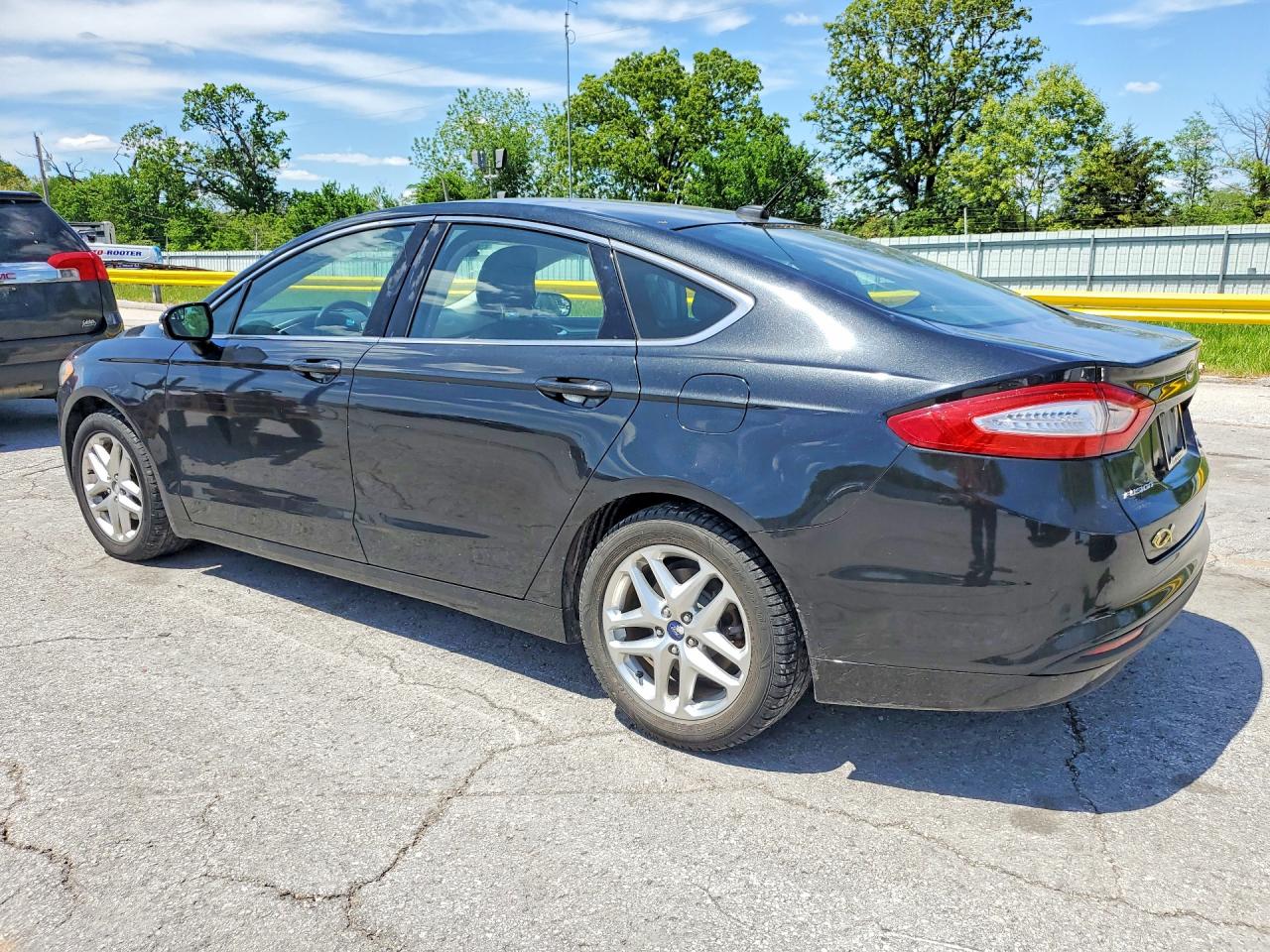 2013 Ford Fusion Se Black vin: 3FA6P0HRXDR224400