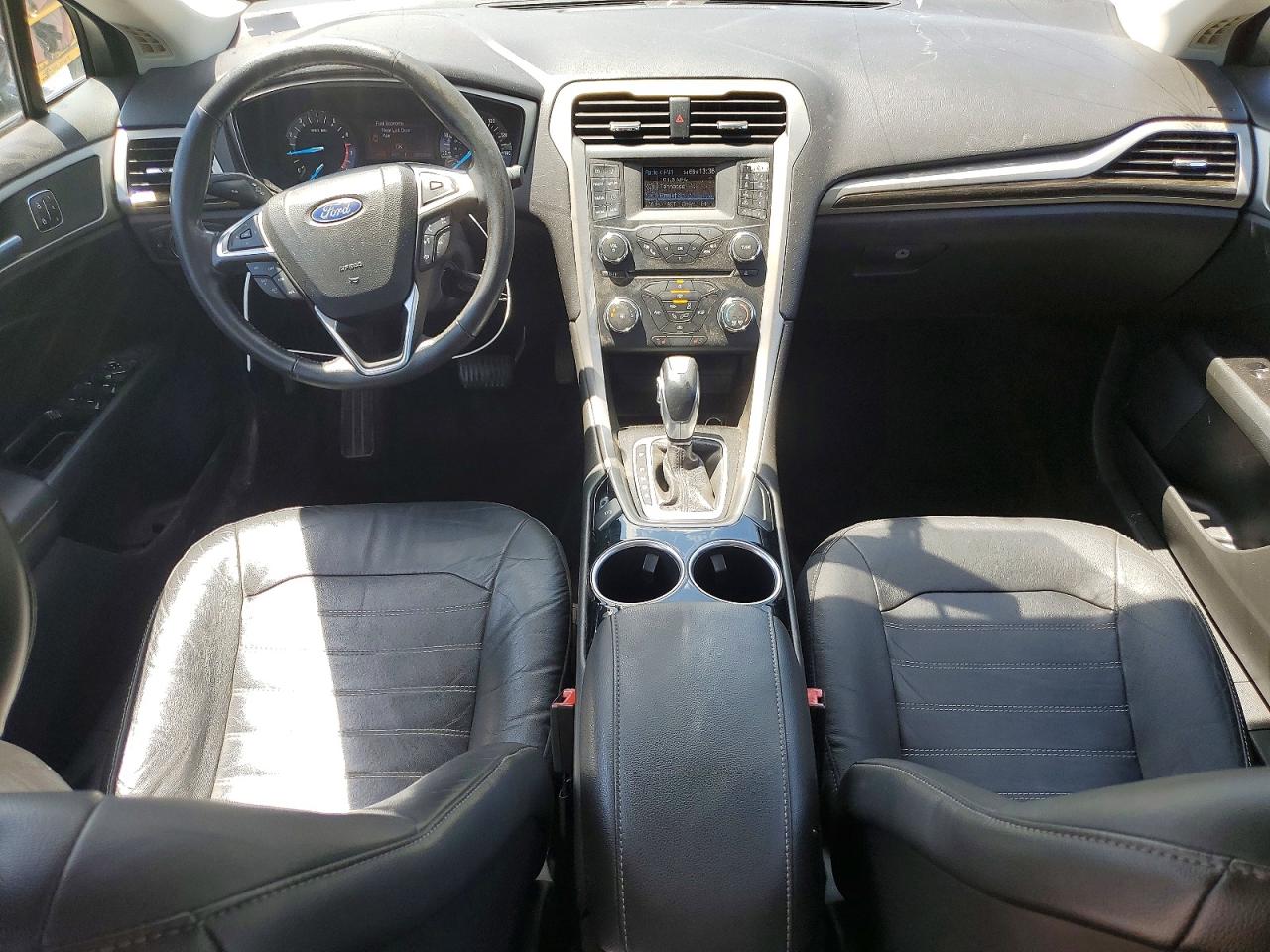 2013 Ford Fusion Se Black vin: 3FA6P0HRXDR224400
