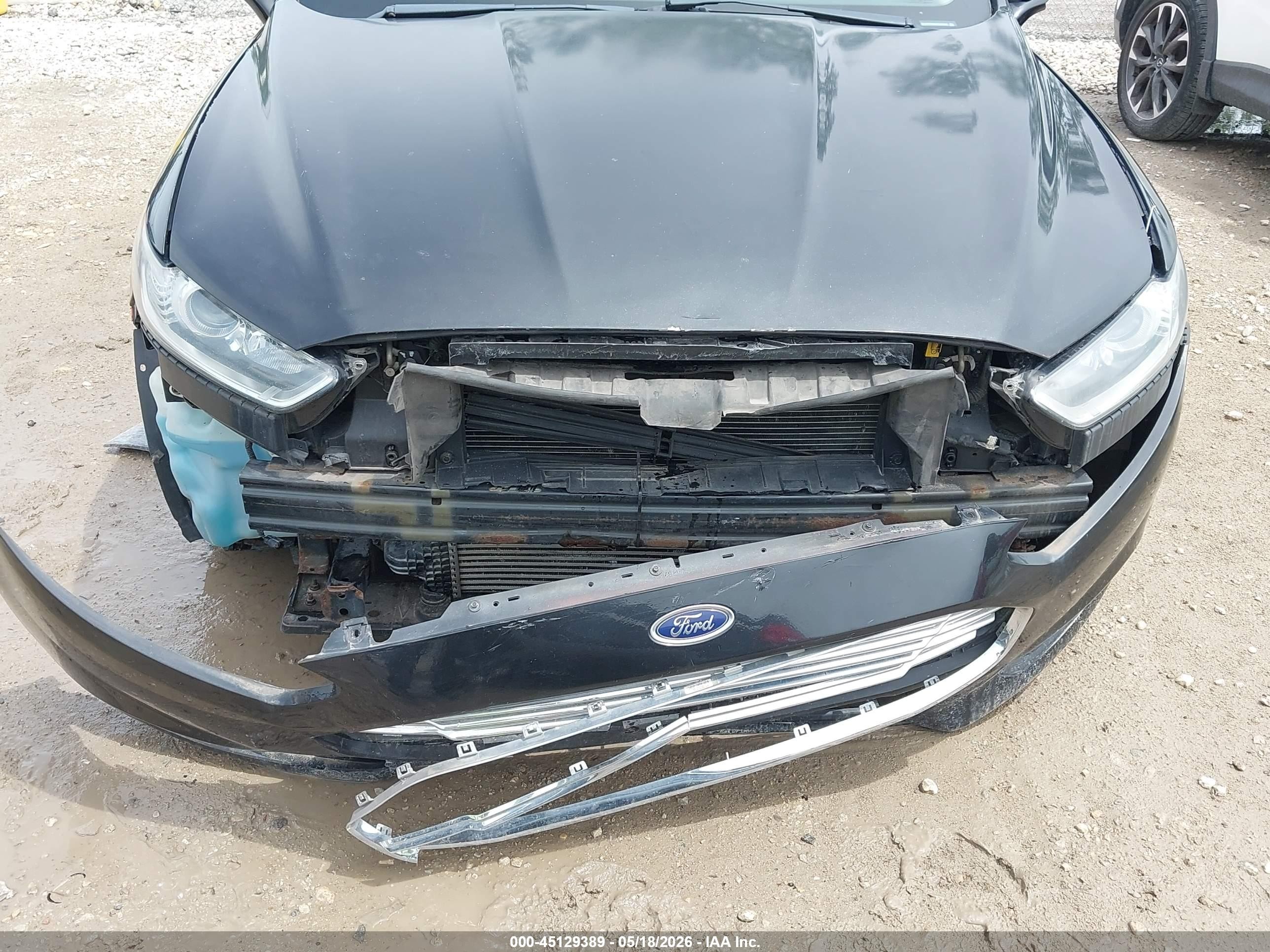 2013 Ford Fusion Se Black vin: 3FA6P0HRXDR230519