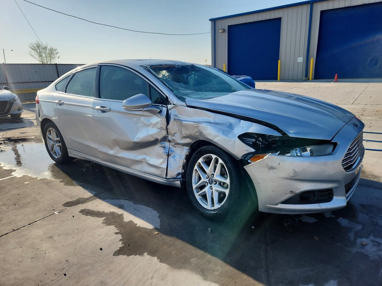 2013 Ford Fusion Se Silver vin: 3FA6P0HRXDR236546