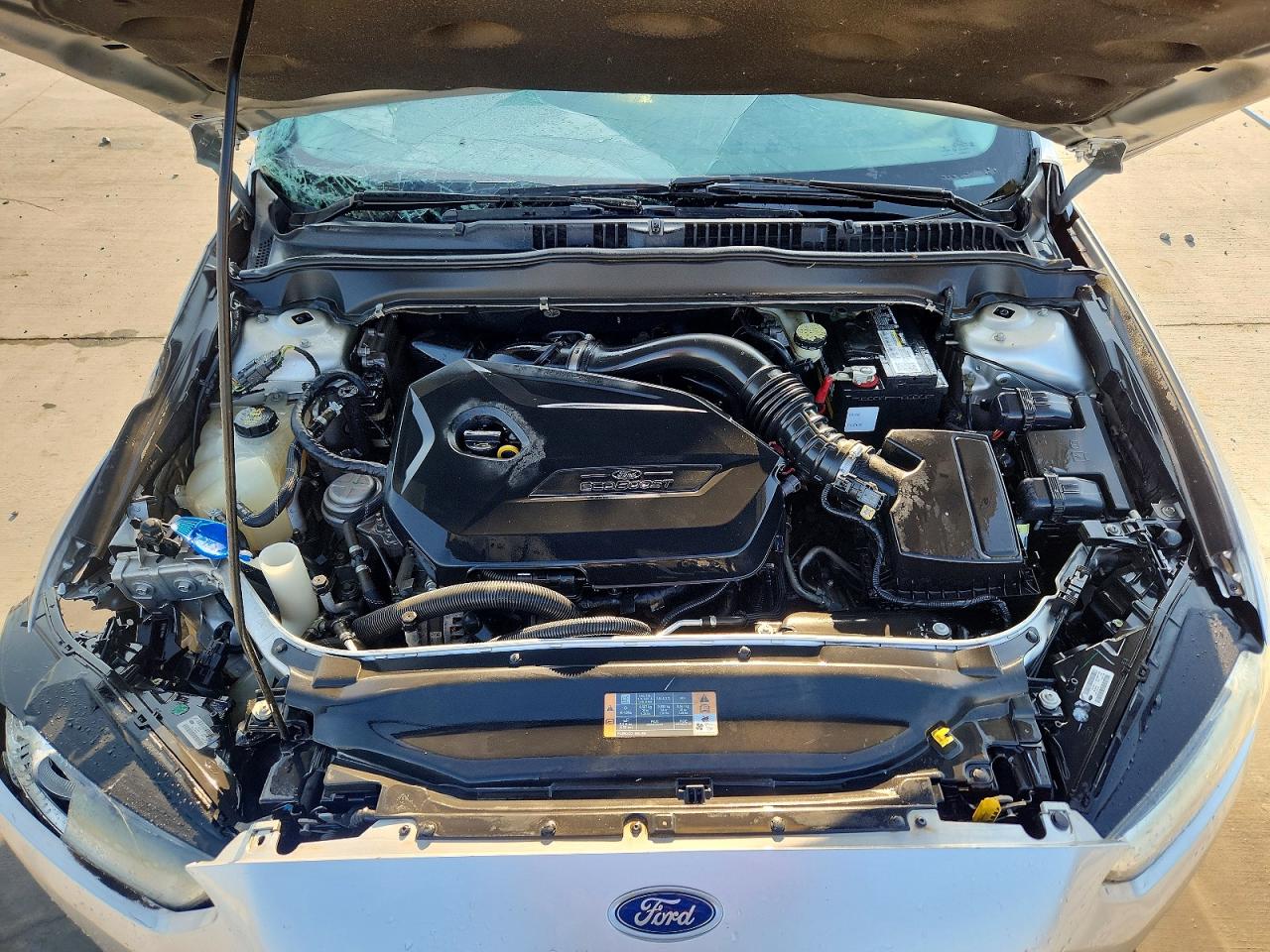 2013 Ford Fusion Se Silver vin: 3FA6P0HRXDR236546