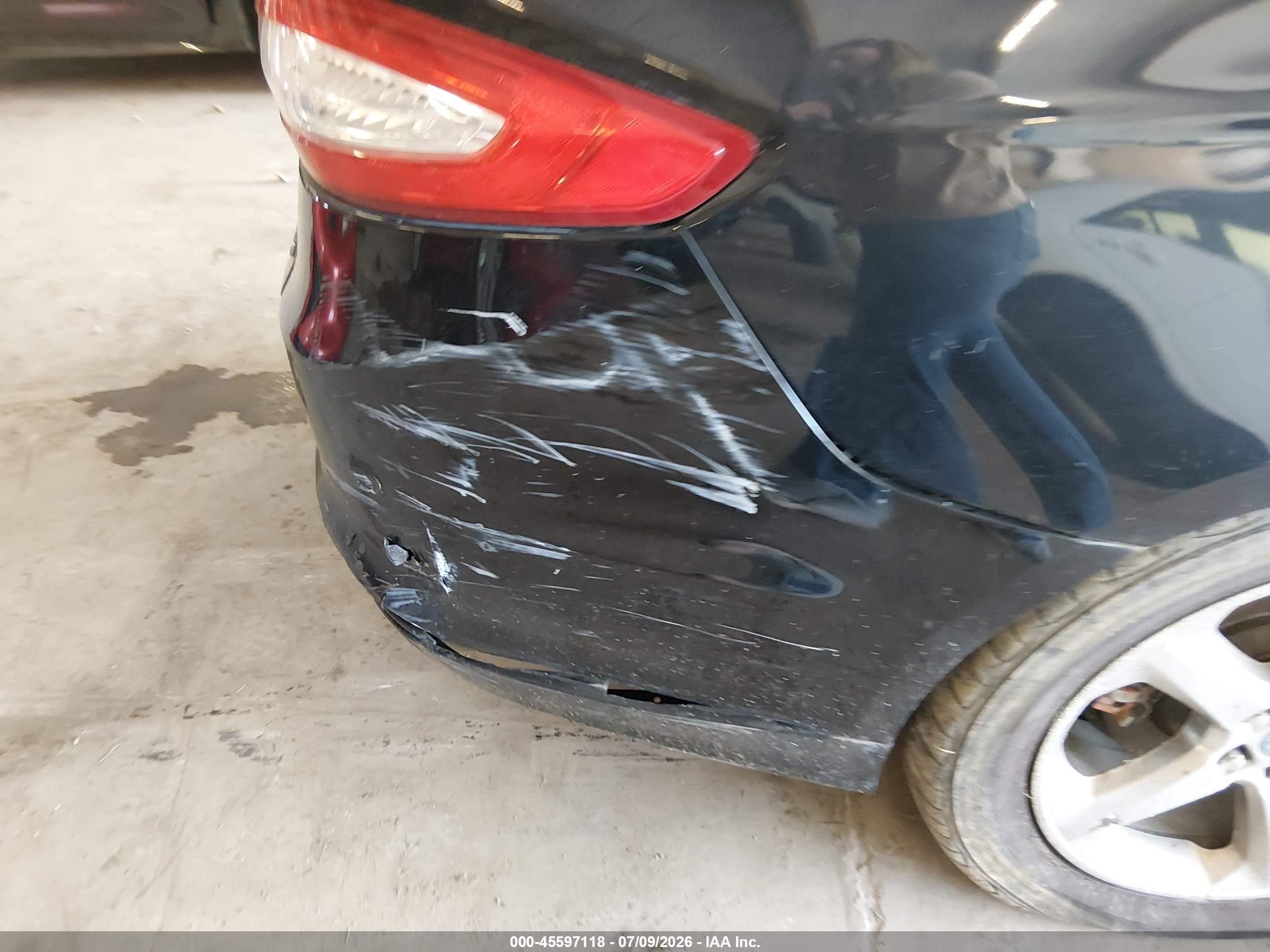 2013 Ford Fusion Se Black vin: 3FA6P0HRXDR252424