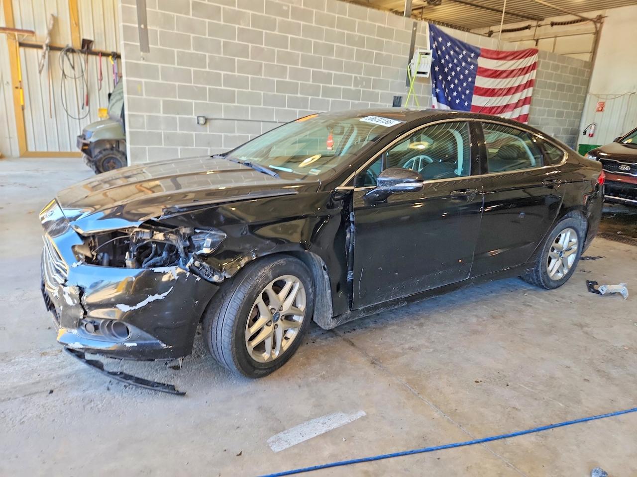 2013 Ford Fusion Se Black vin: 3FA6P0HRXDR259650