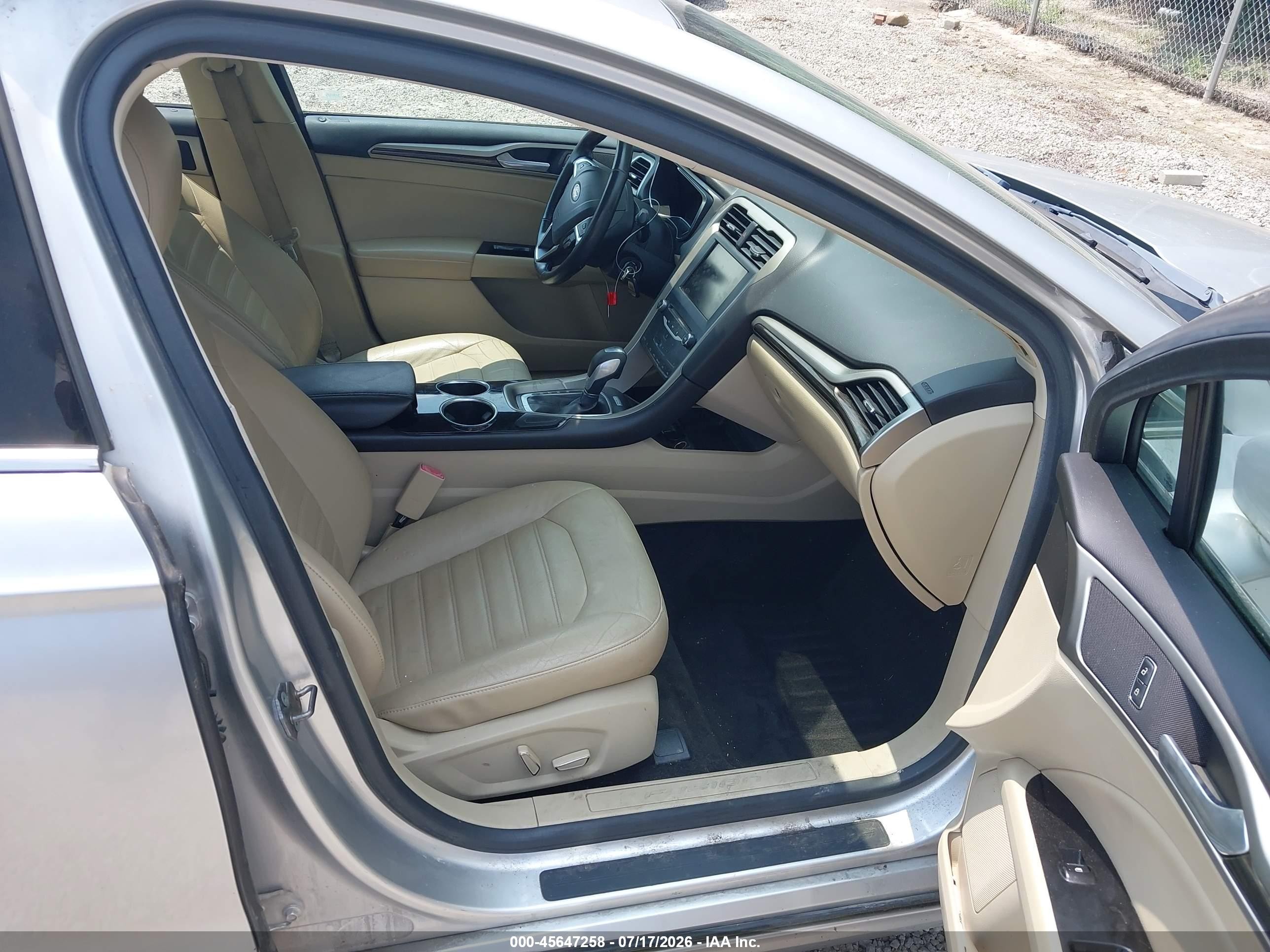 2013 Ford Fusion Se Silver vin: 3FA6P0HRXDR340745