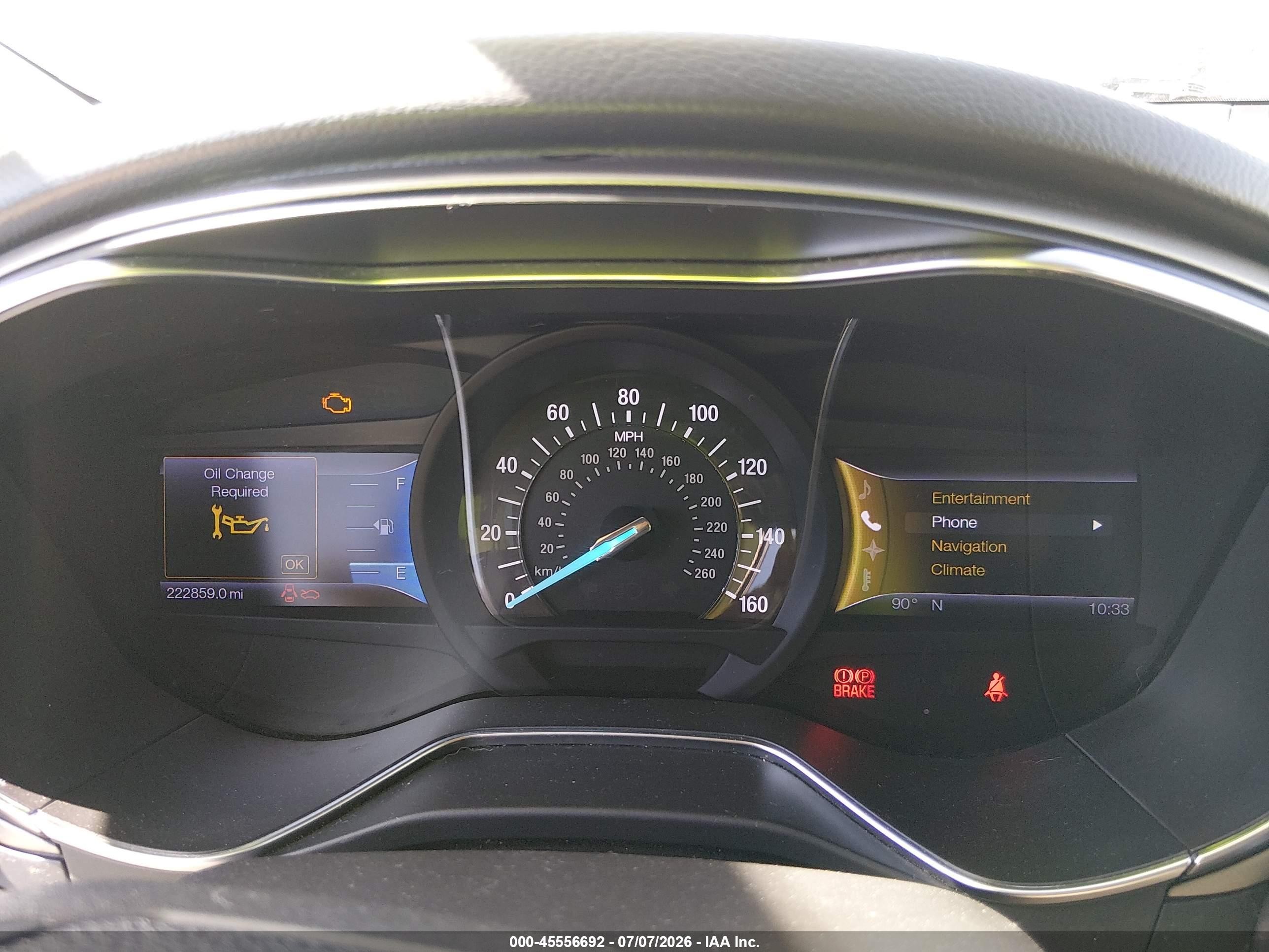 2013 Ford Fusion Se White vin: 3FA6P0HRXDR343824