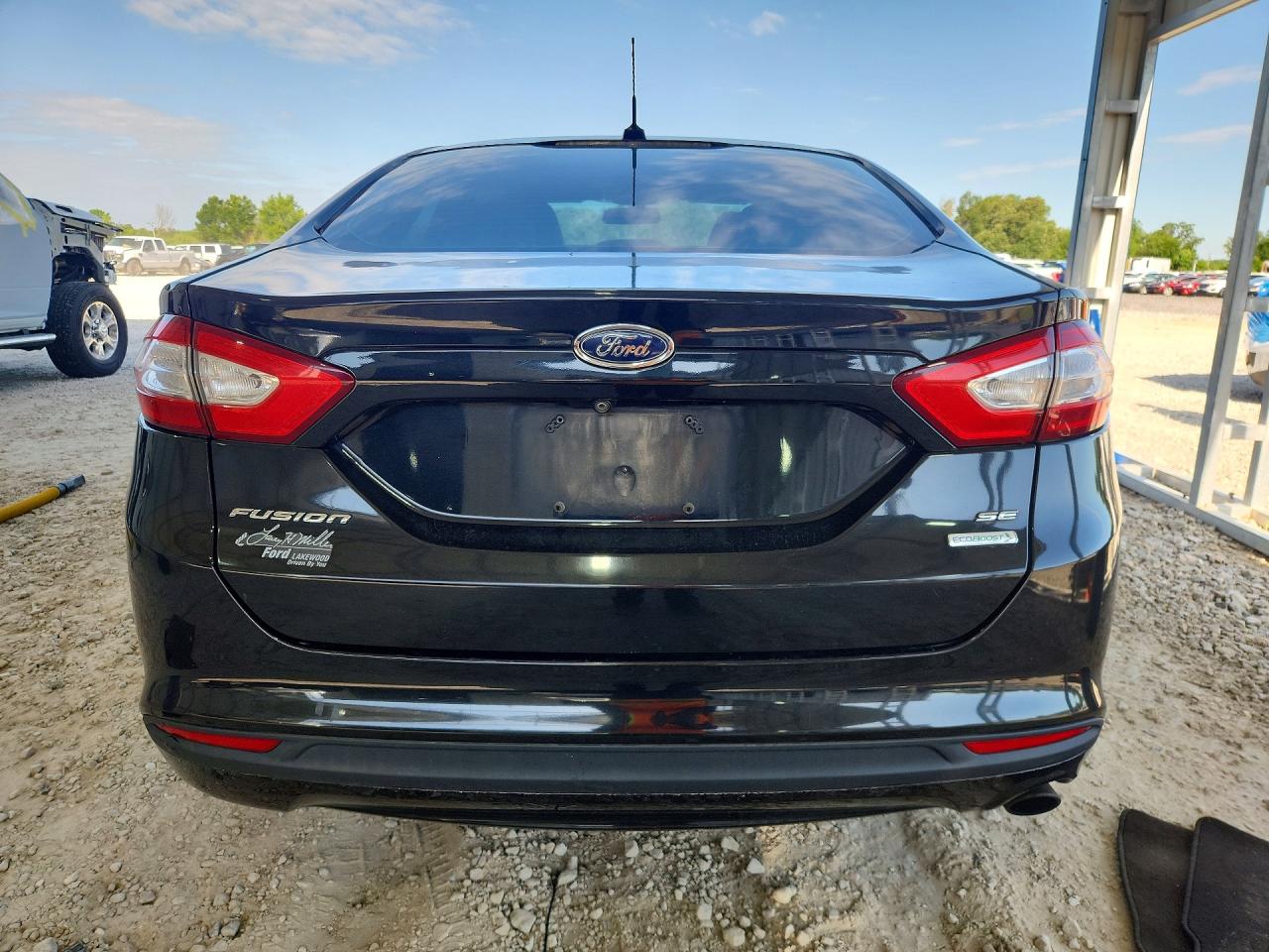 2013 Ford Fusion Se Черный vin: 3FA6P0HRXDR350501