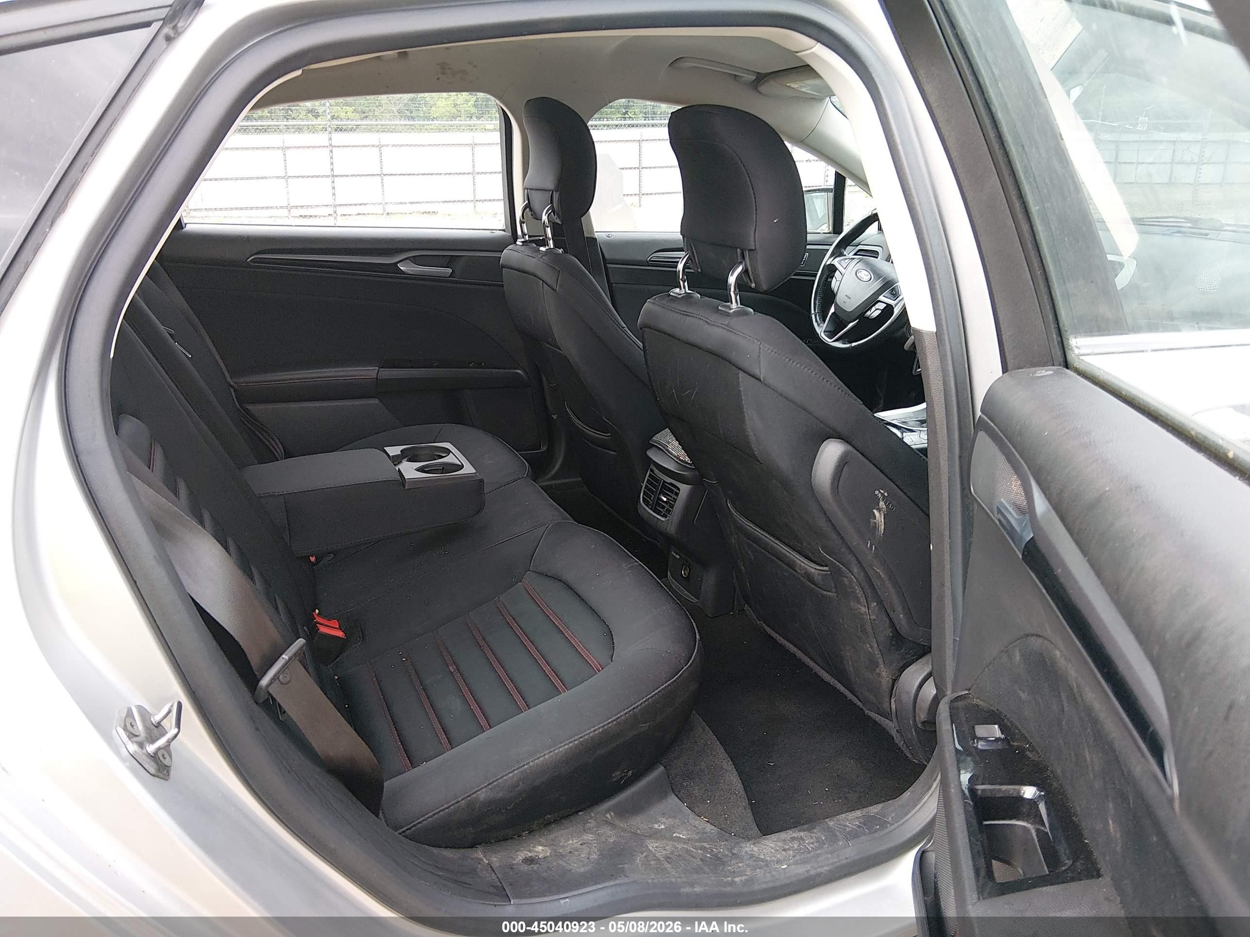 2013 Ford Fusion Se Silver vin: 3FA6P0HRXDR360428