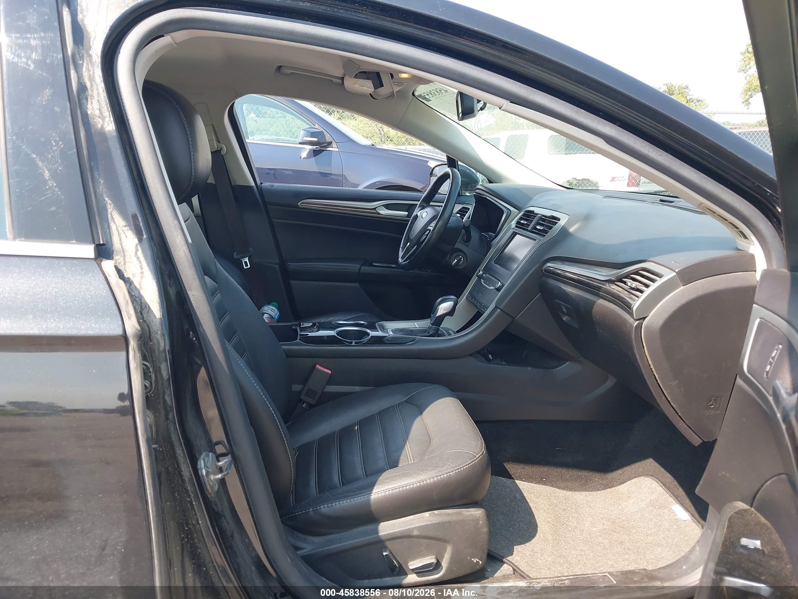 2013 Ford Fusion Se Black vin: 3FA6P0HRXDR370697