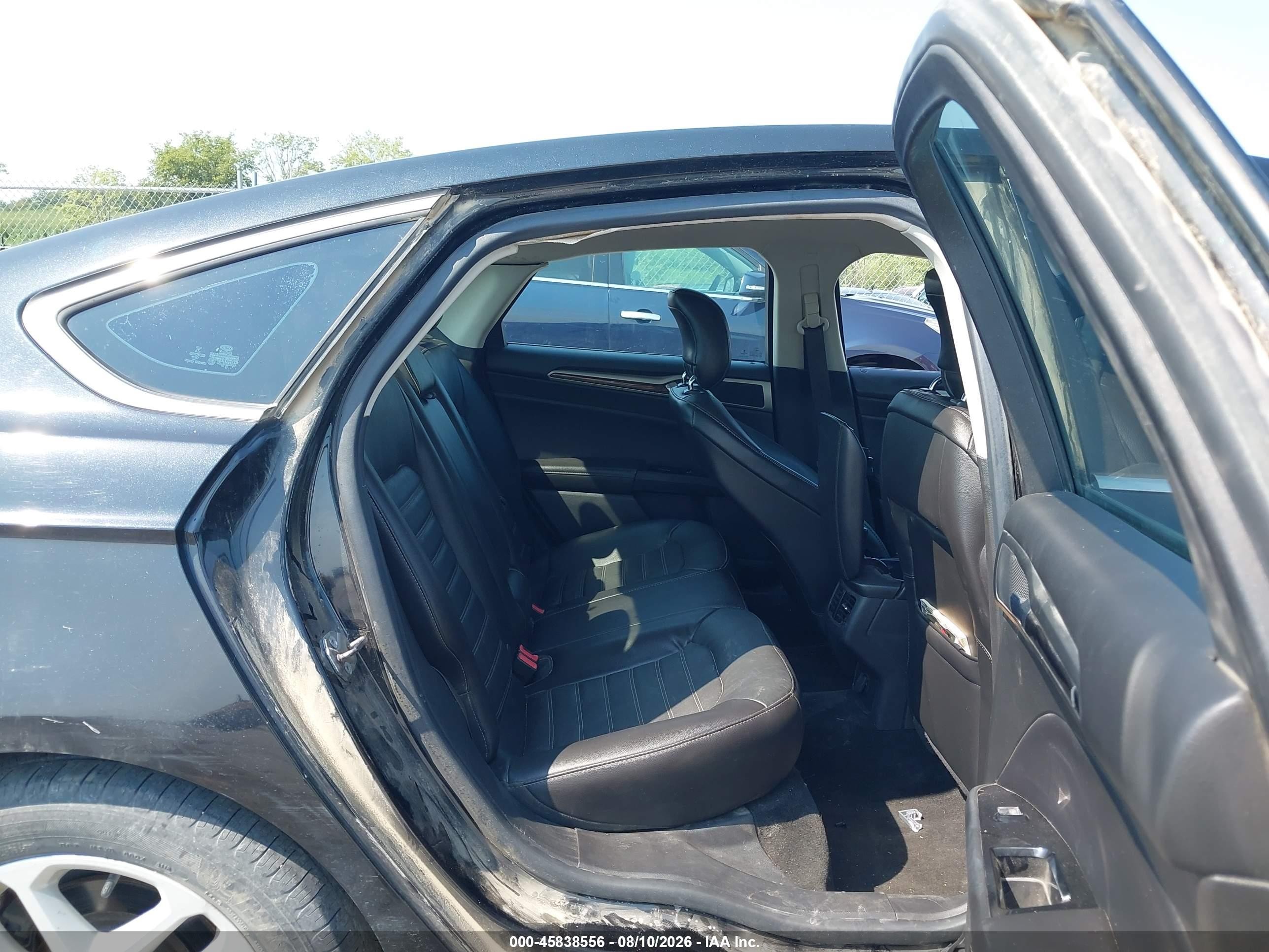 2013 Ford Fusion Se Black vin: 3FA6P0HRXDR370697