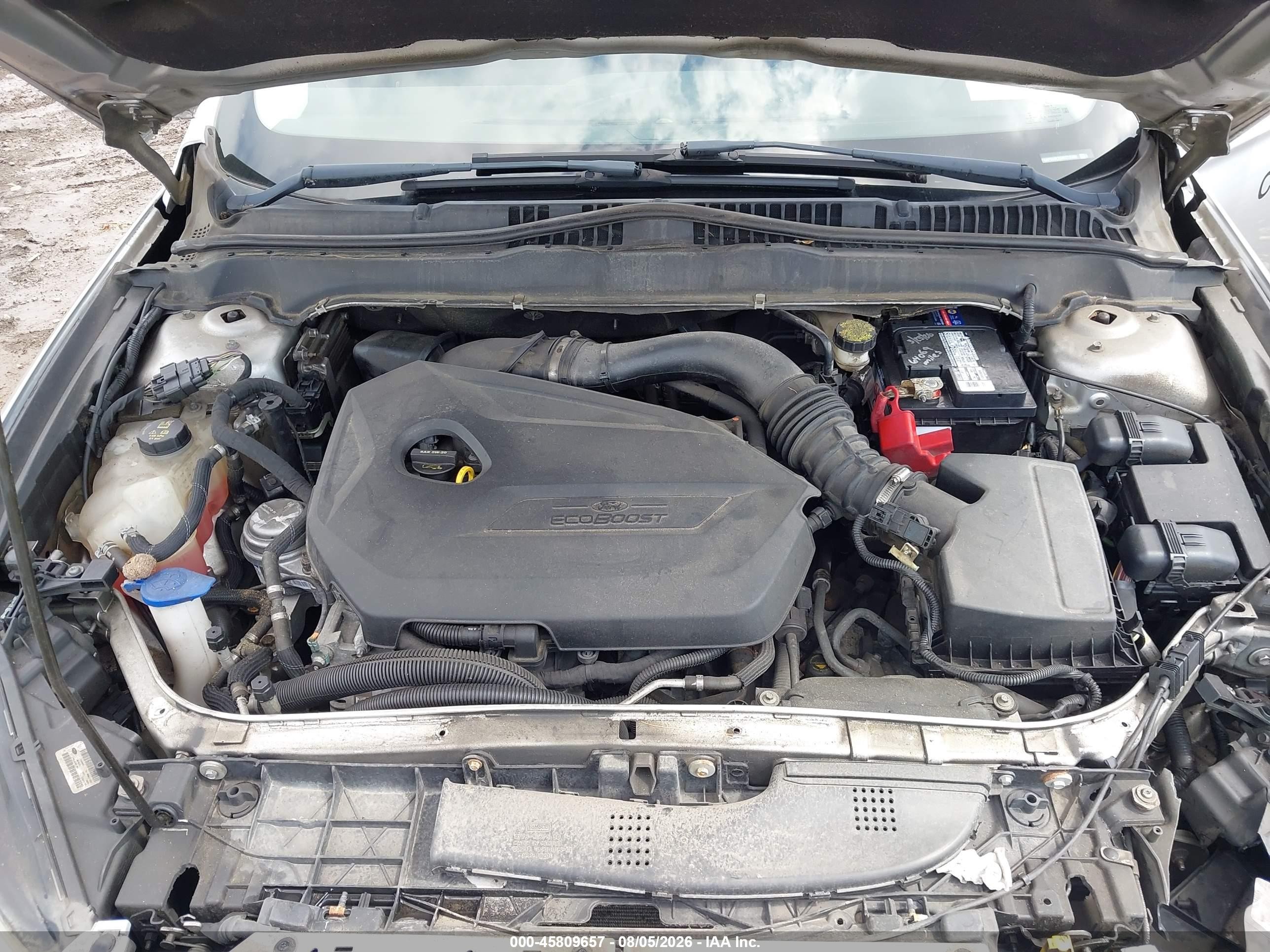 2013 Ford Fusion Se Silver vin: 3FA6P0HRXDR373390