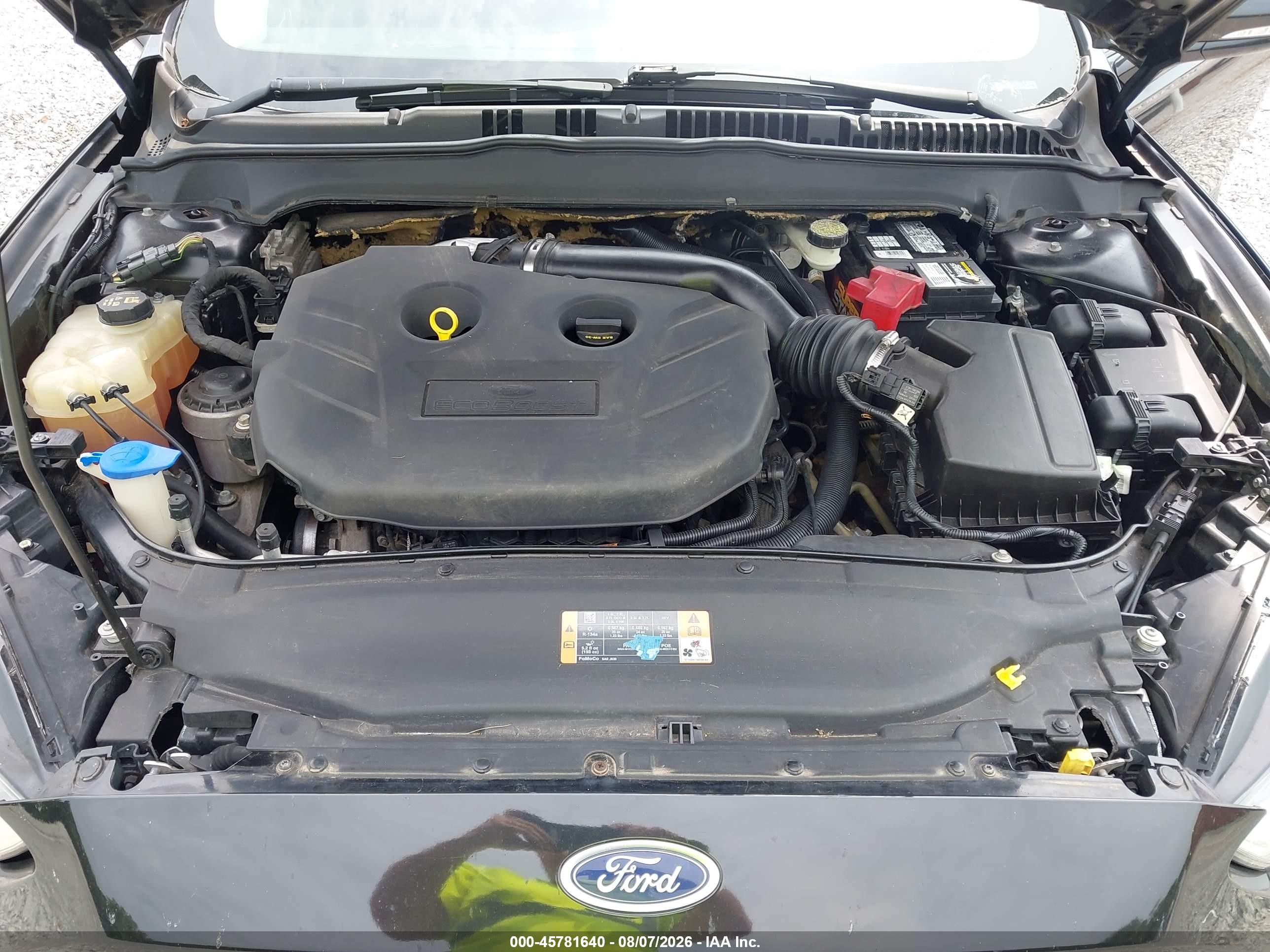2013 Ford Fusion Titanium Black vin: 3FA6P0K90DR105344
