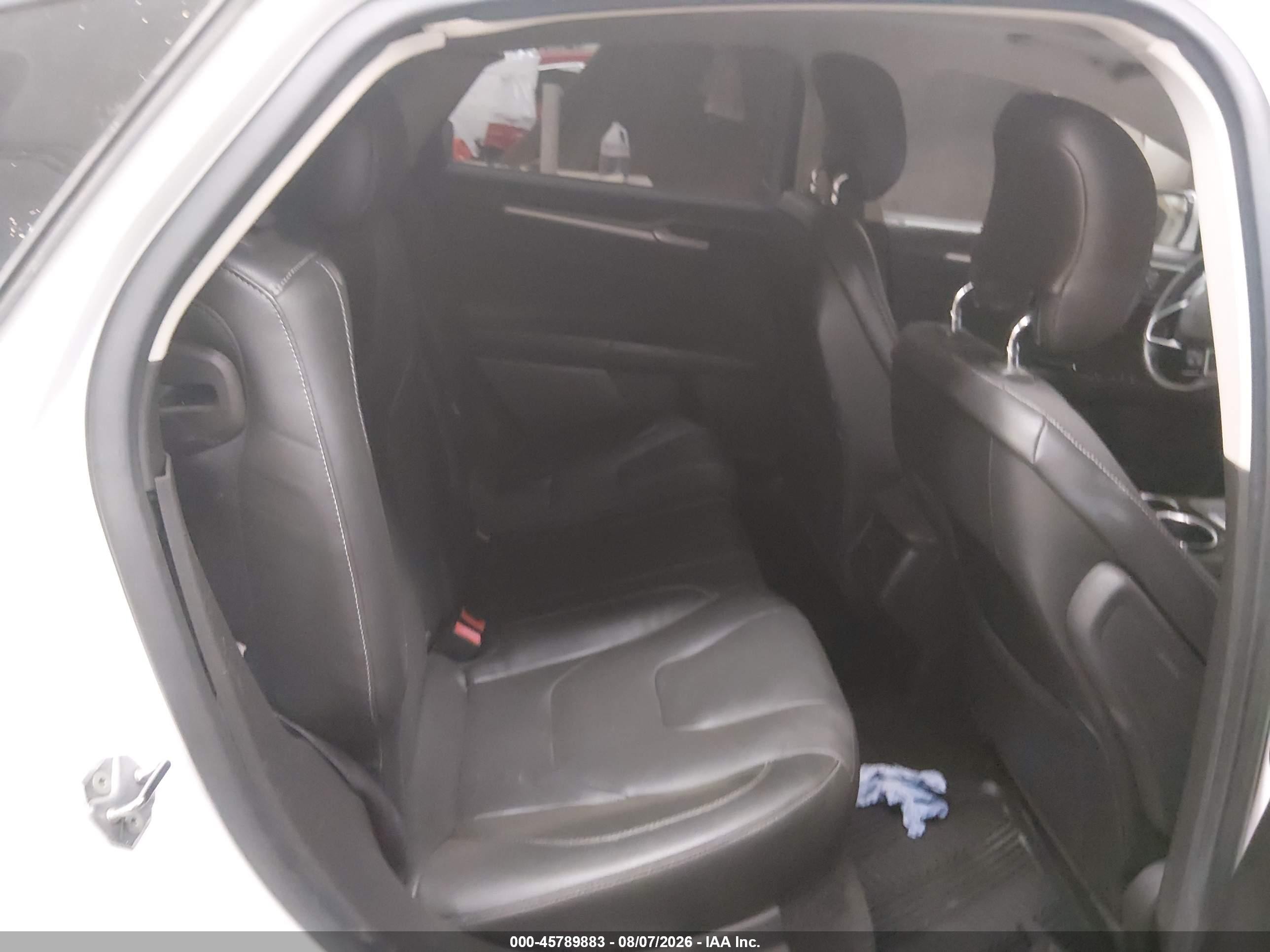 2013 Ford Fusion Titanium White vin: 3FA6P0K90DR147979