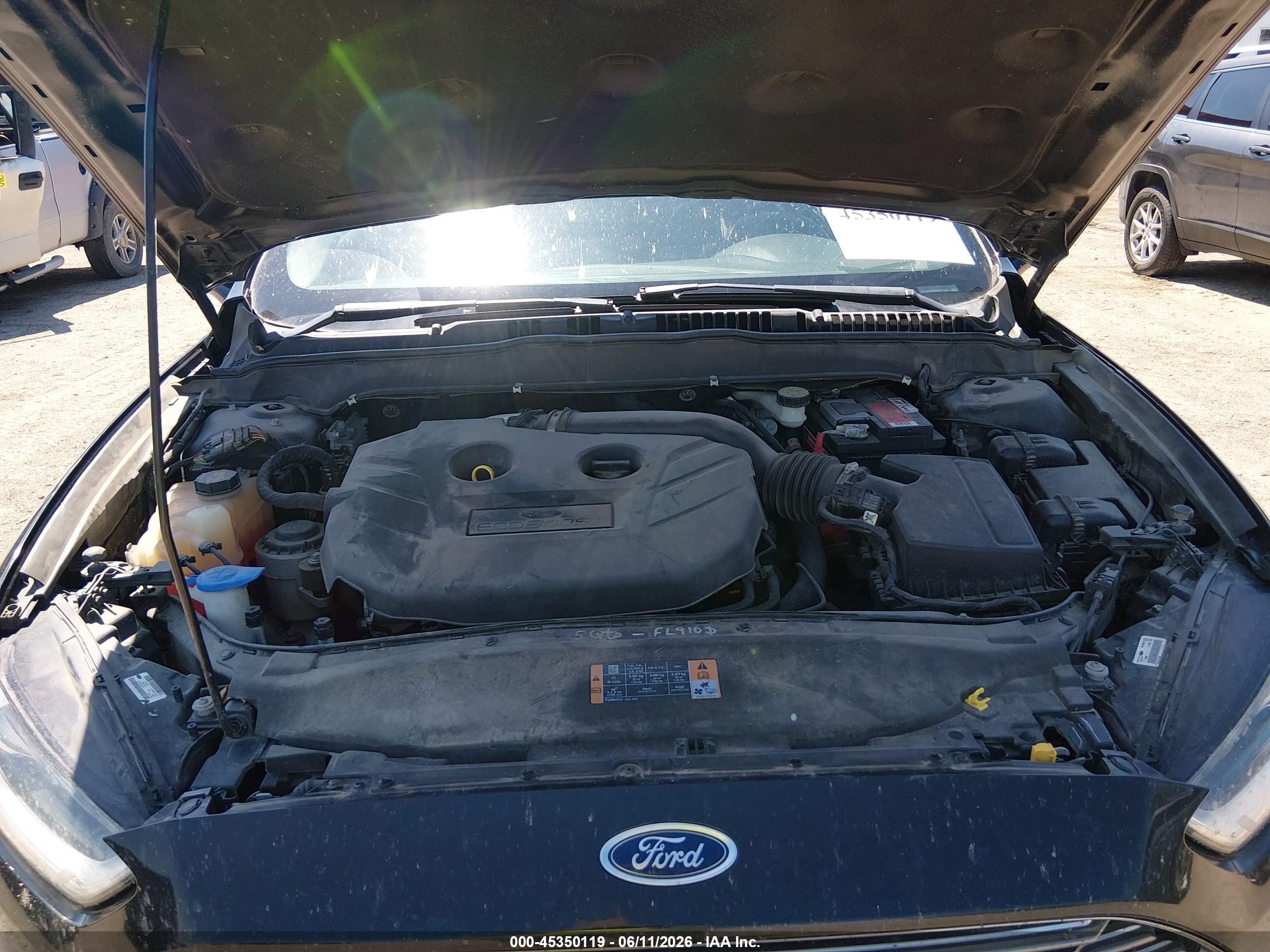 2013 Ford Fusion Titanium Black vin: 3FA6P0K90DR211387