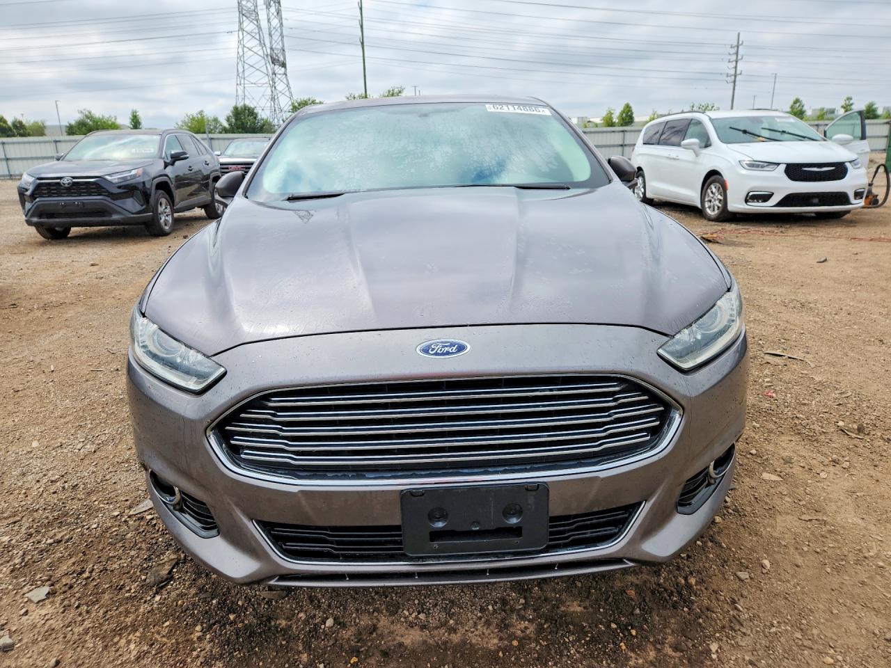 2013 Ford Fusion Titanium Gray vin: 3FA6P0K90DR270827