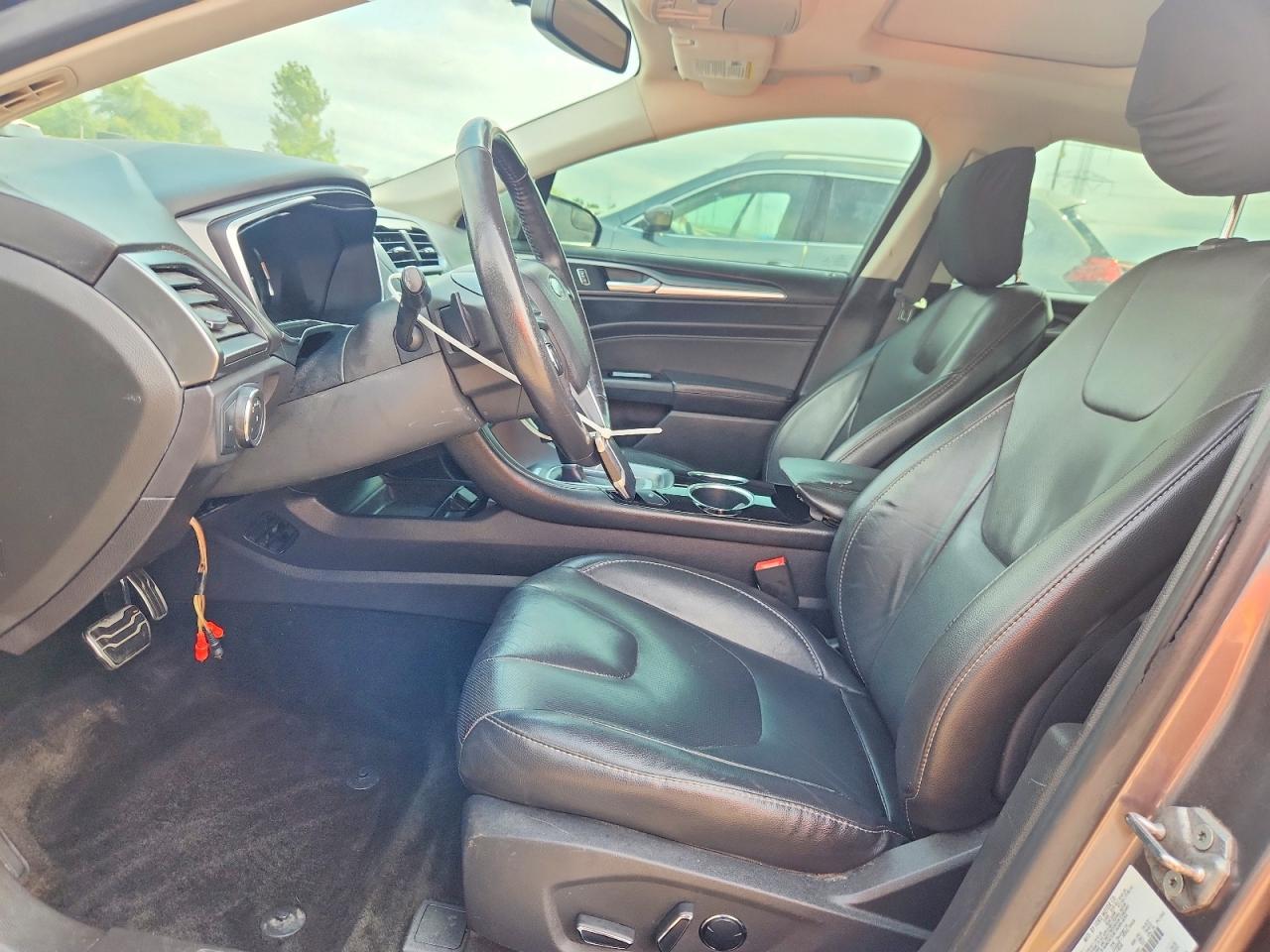 2013 Ford Fusion Titanium Gray vin: 3FA6P0K90DR270827