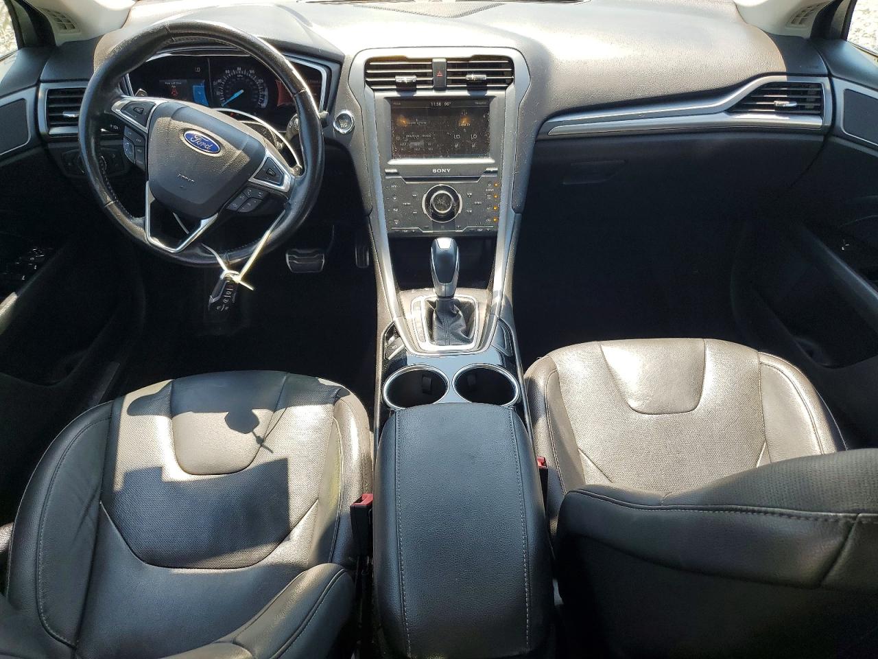 2013 Ford Fusion Titanium Black vin: 3FA6P0K90DR309870