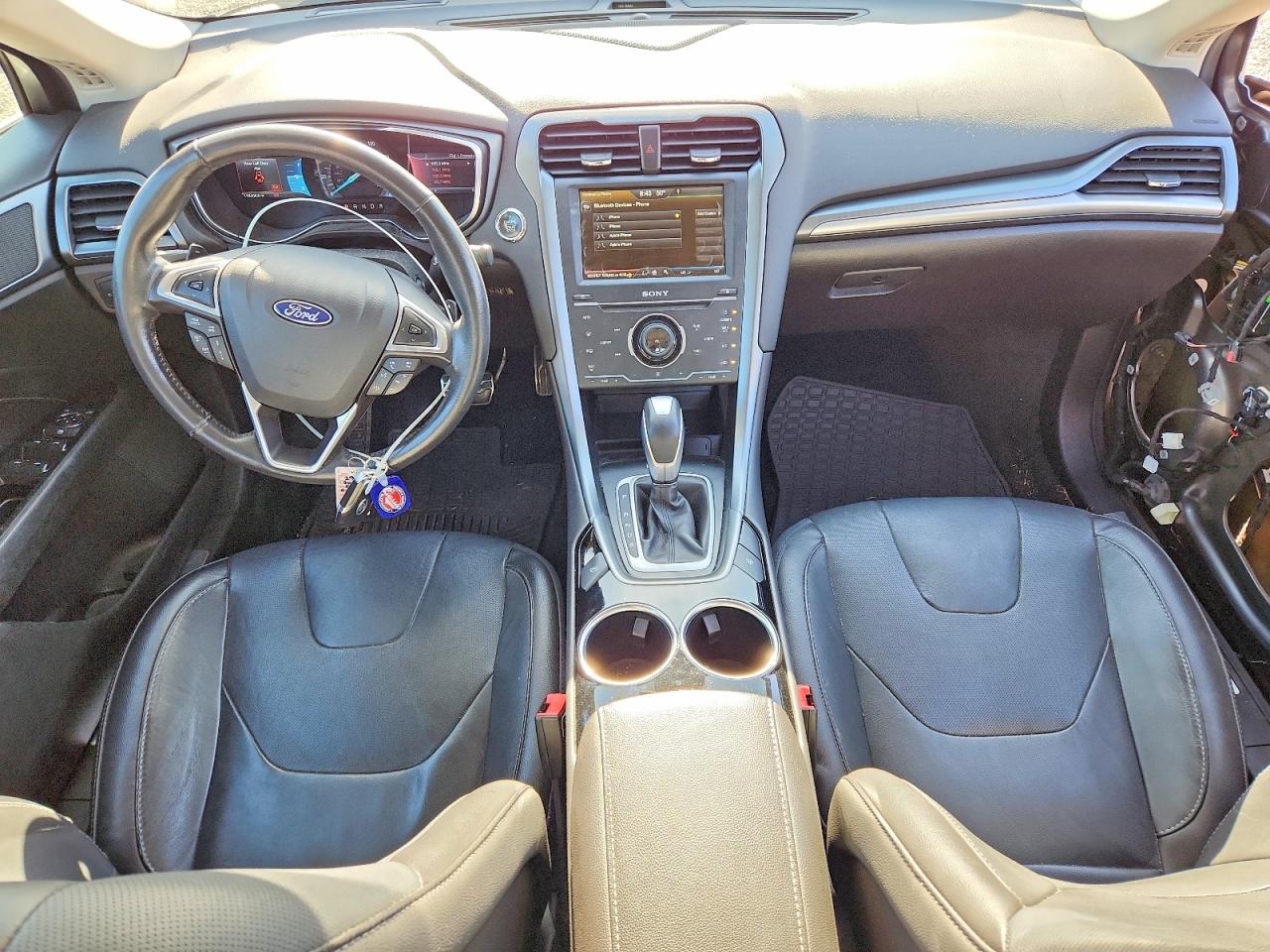 2013 Ford Fusion Titanium Gray vin: 3FA6P0K90DR326202