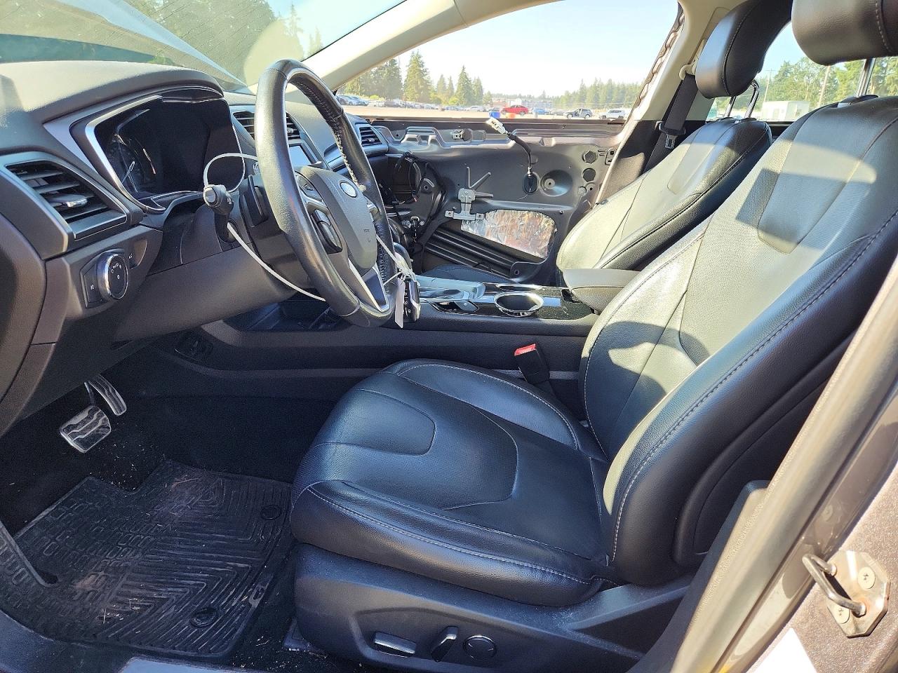 2013 Ford Fusion Titanium Gray vin: 3FA6P0K90DR326202