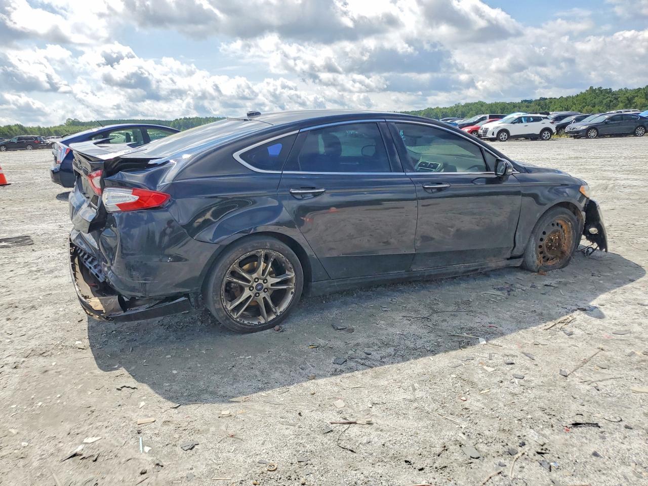 2013 Ford Fusion Titanium Black vin: 3FA6P0K90DR368725
