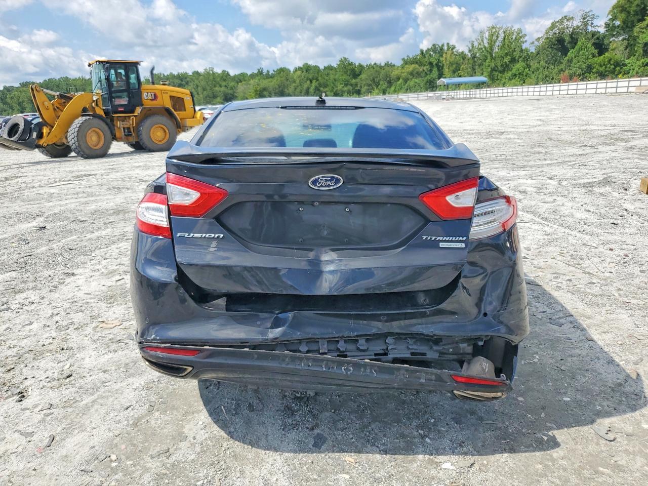 2013 Ford Fusion Titanium Black vin: 3FA6P0K90DR368725