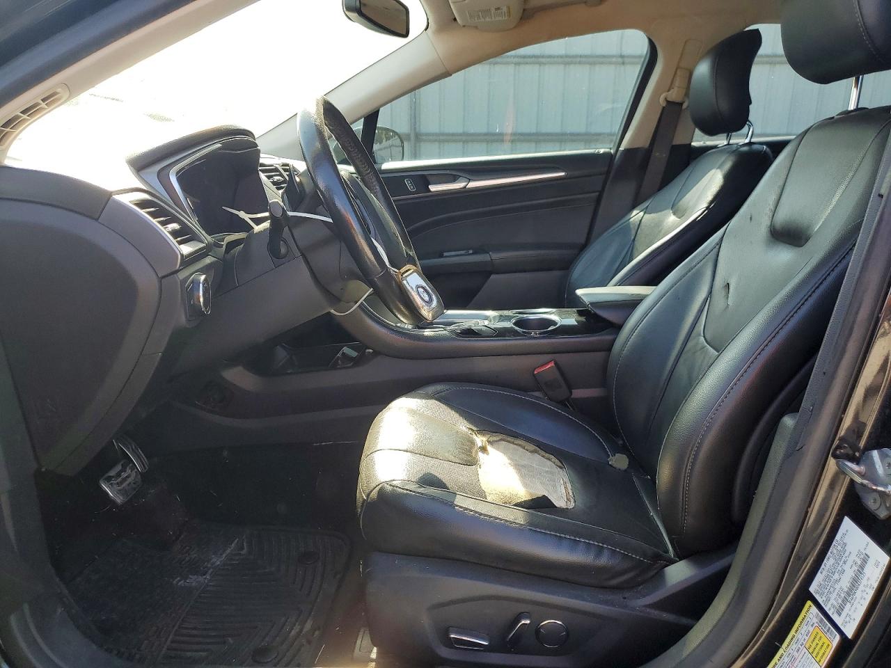 2013 Ford Fusion Titanium Черный vin: 3FA6P0K90DR374525
